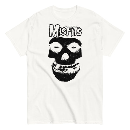 Misfits - Black Skull T-Shirt White