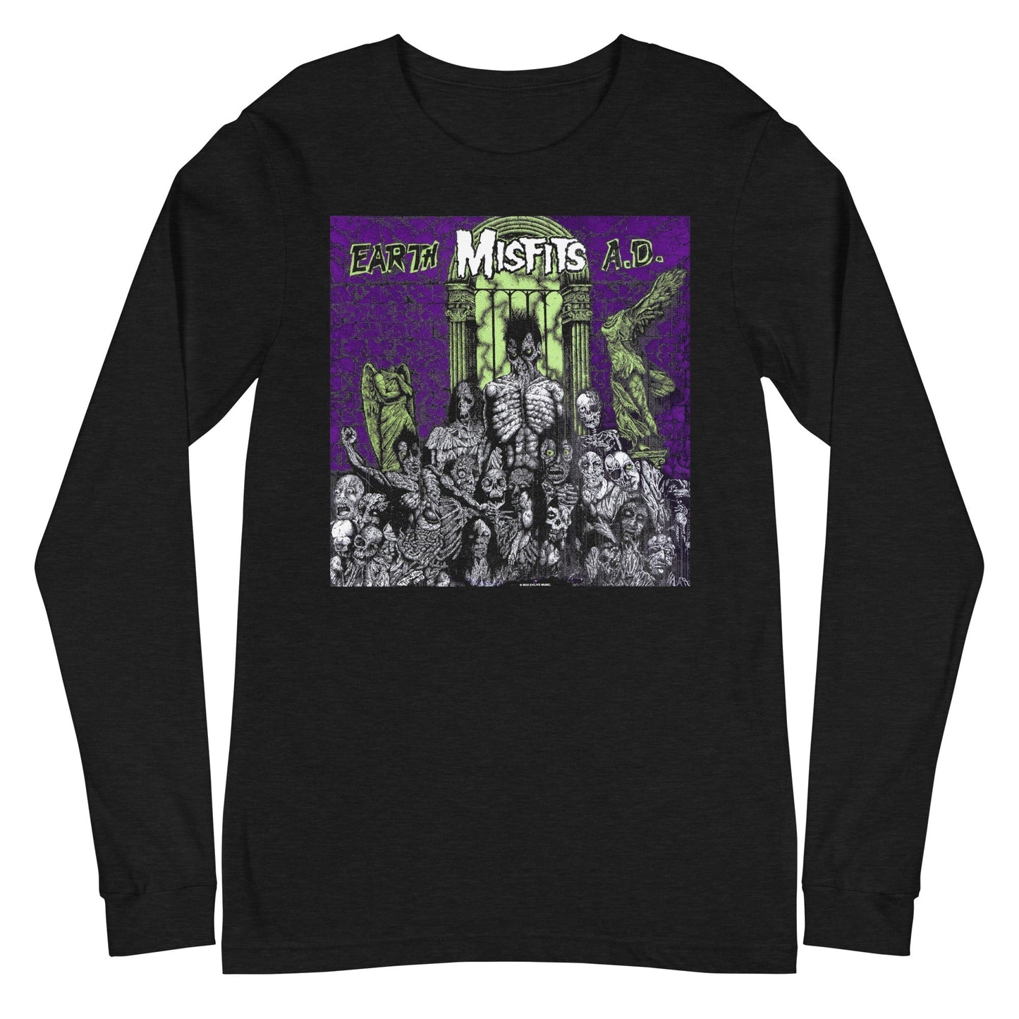 Misfits - Earth Long Sleeve T-Shirt Black