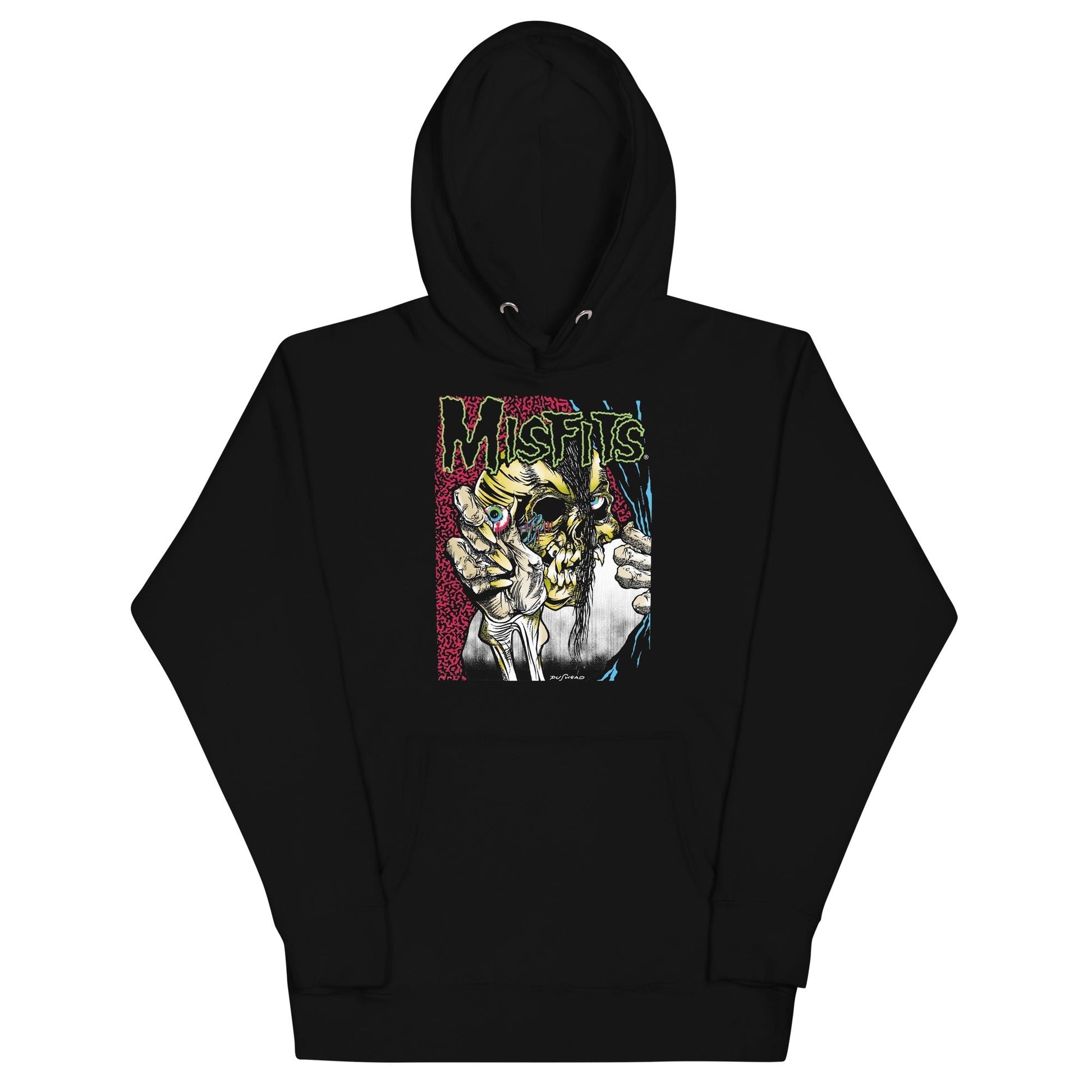 Misfits - Open Skull Hoodie Black