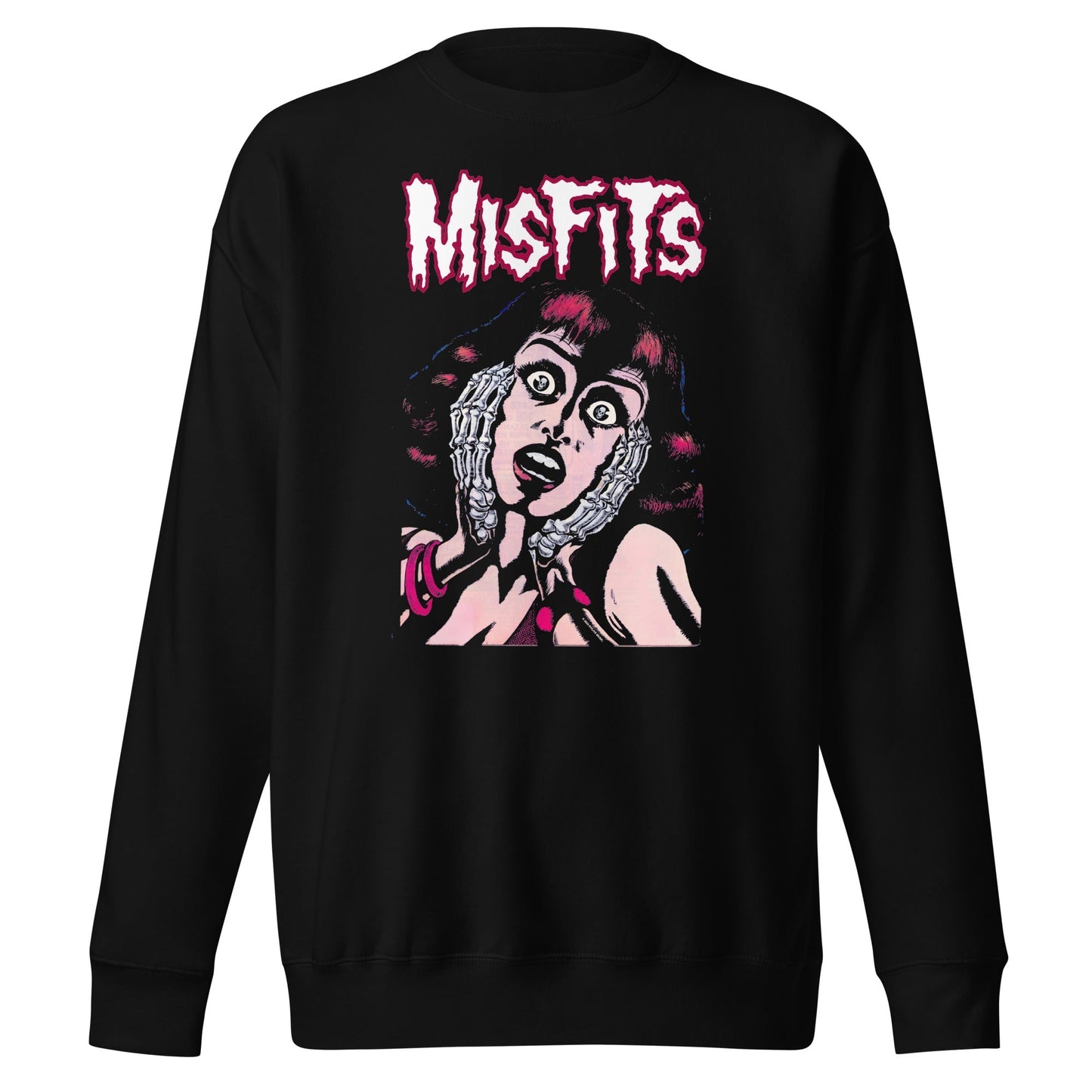 Misfits - Screaming Sweatshirt Black