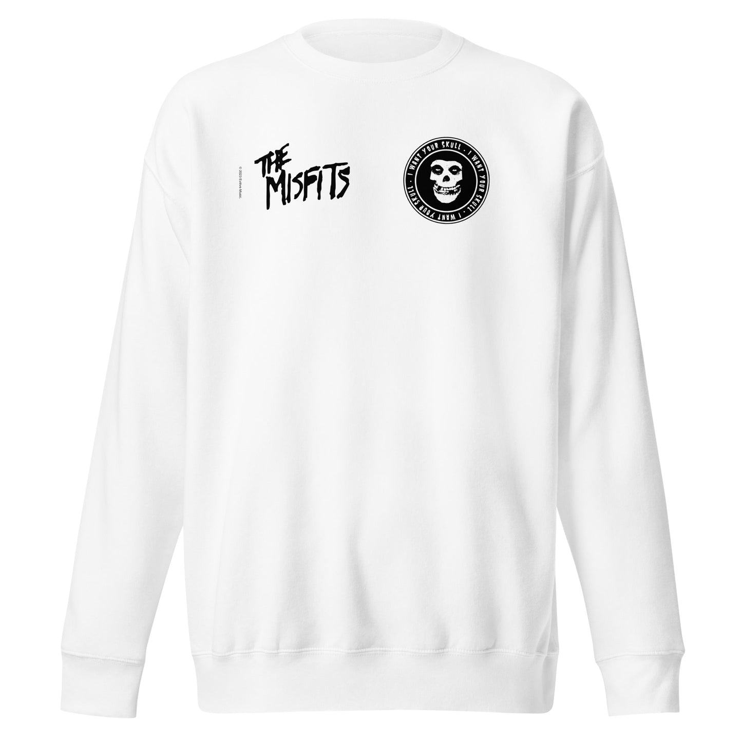 Misfits - Small Fiends Sweatshirt White