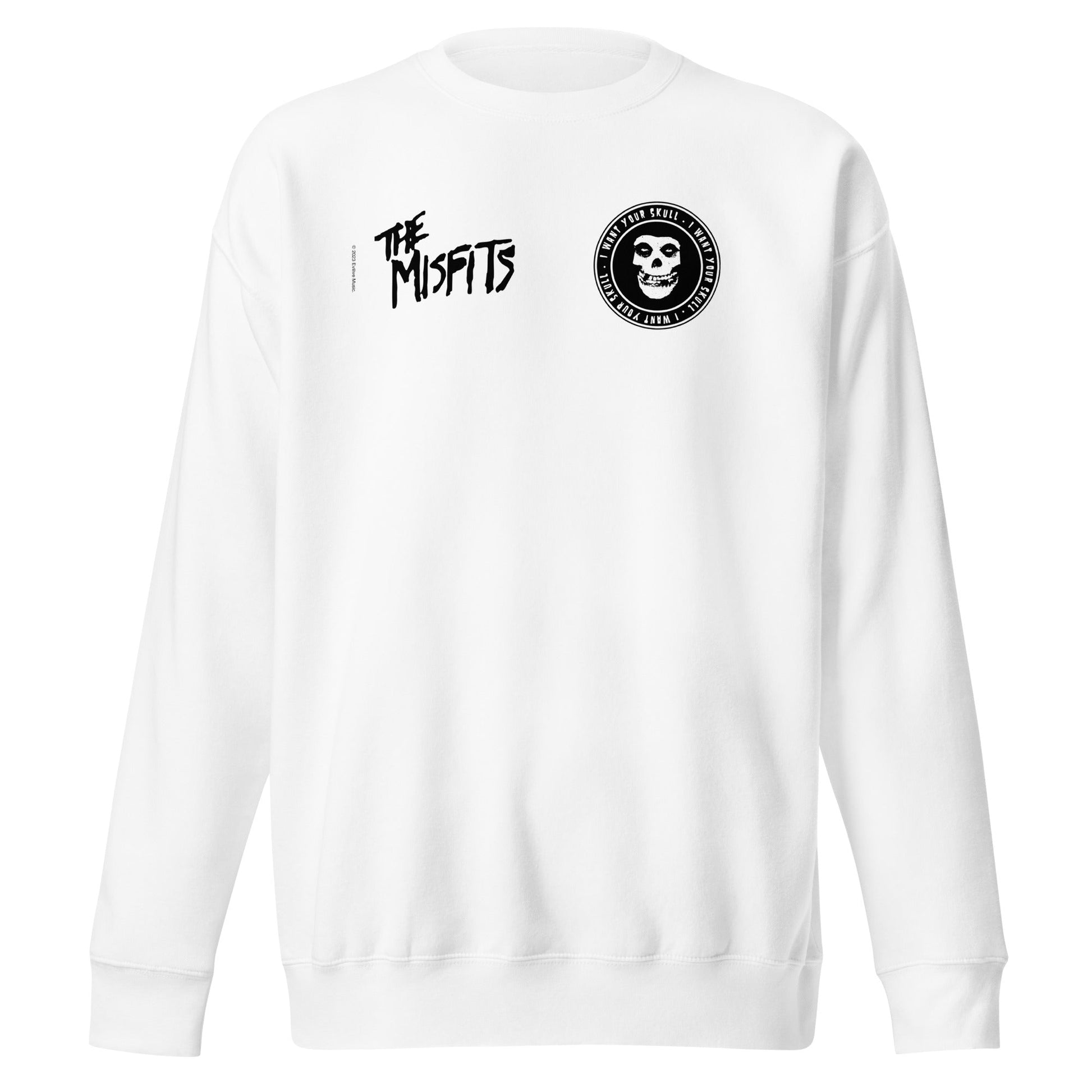 Misfits - Small Fiends Sweatshirt White