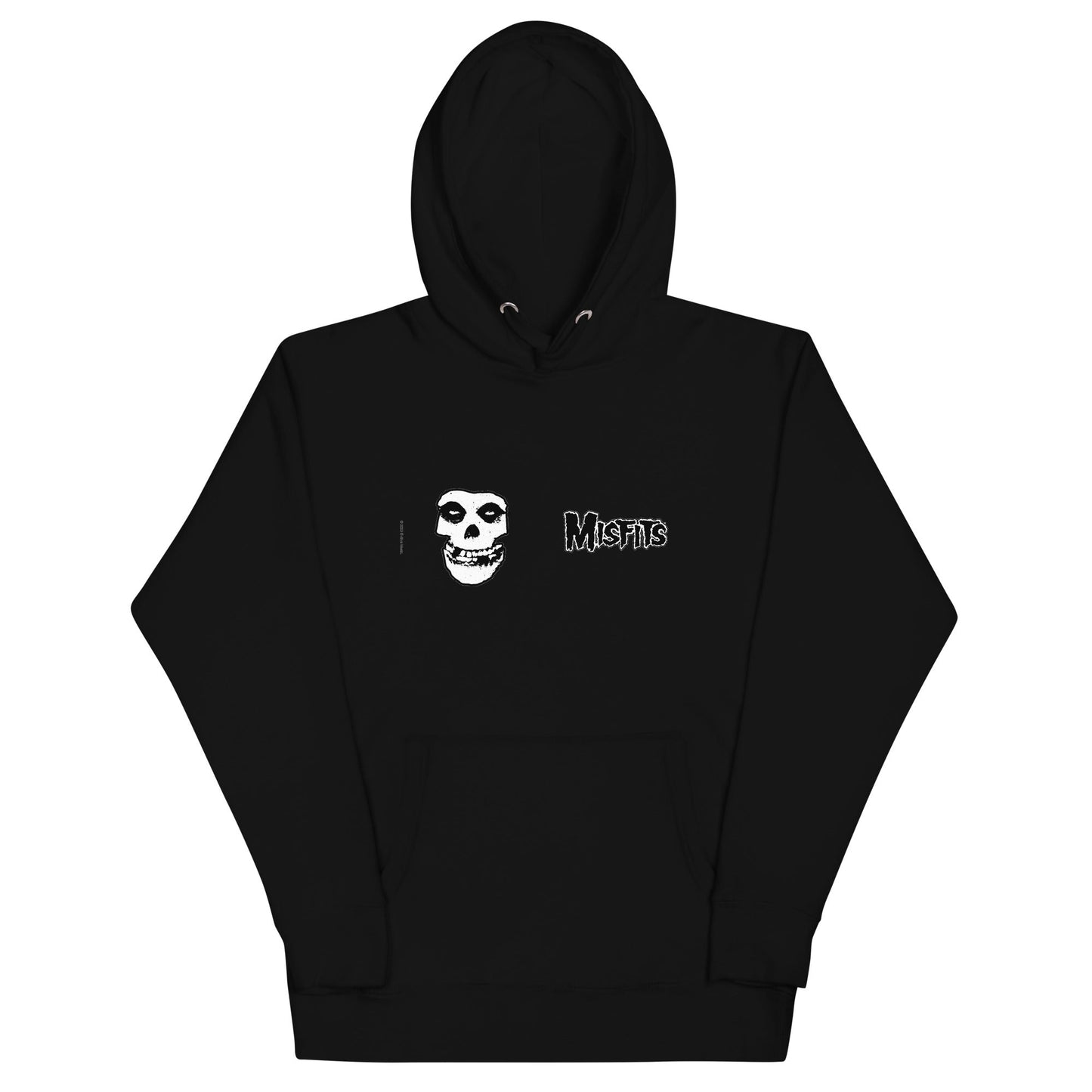 Misfits - Small Skull Hoodie Black