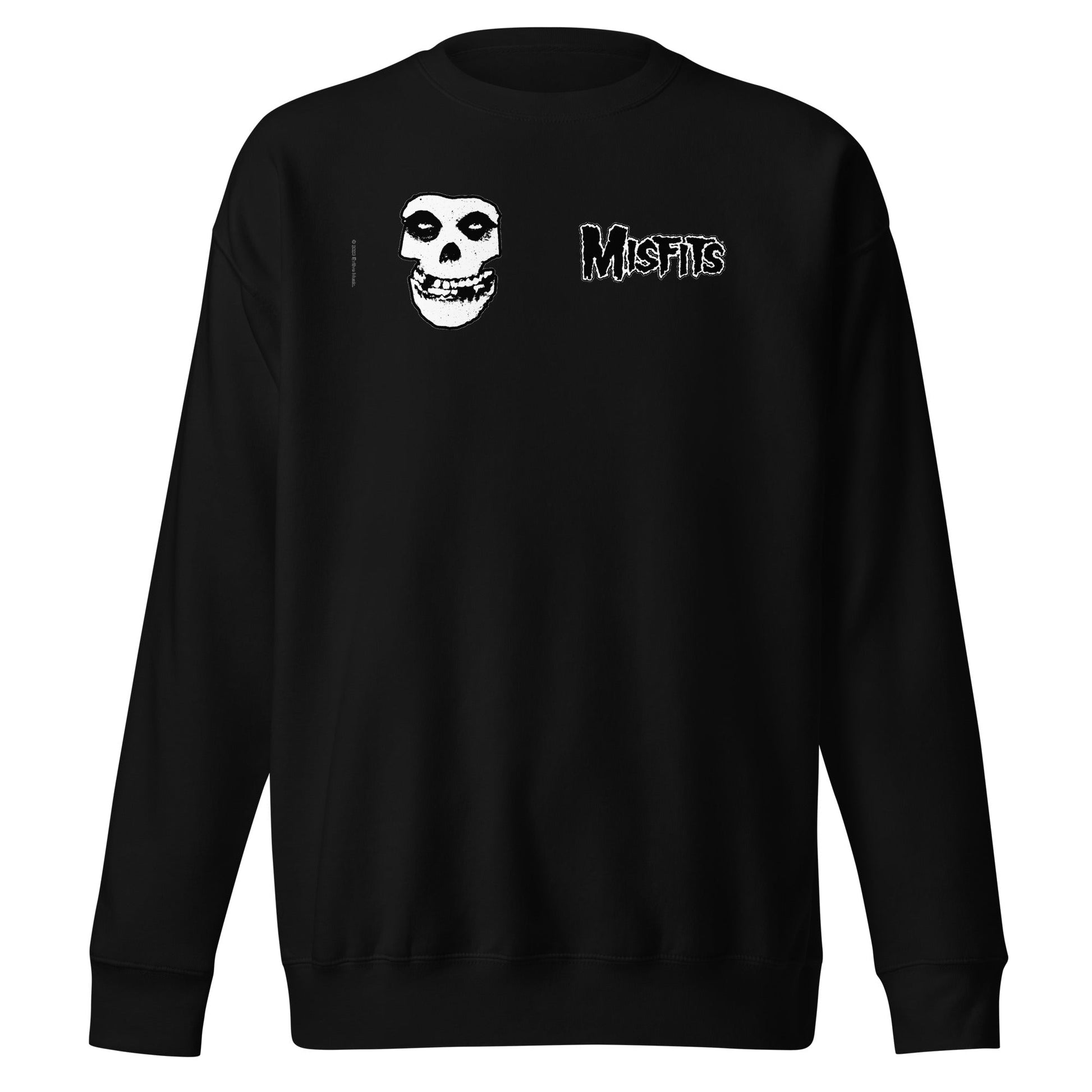Misfits - Small Skull Sweatshirt Black