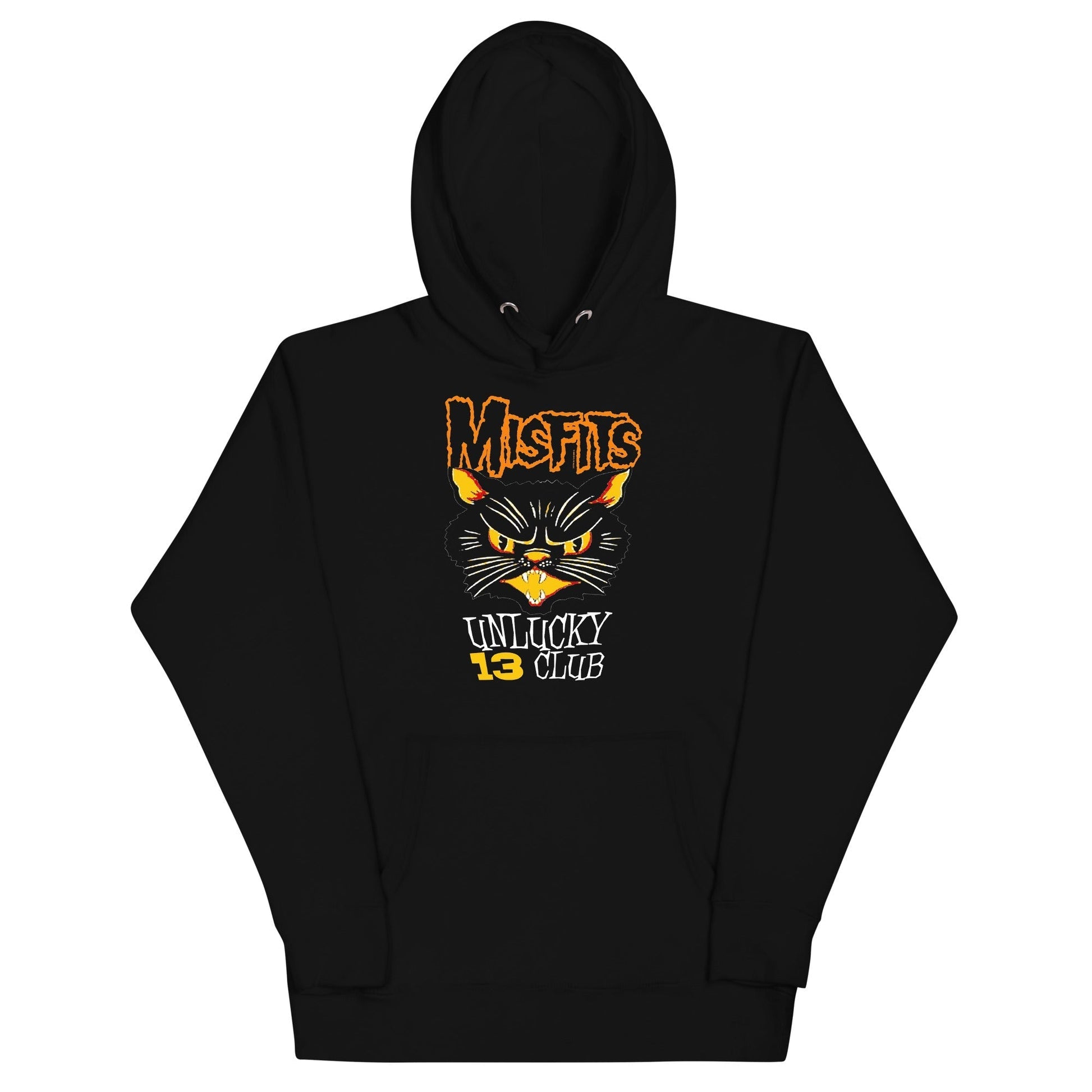 Misfits - Unlucky 13 Club Hoodie Black