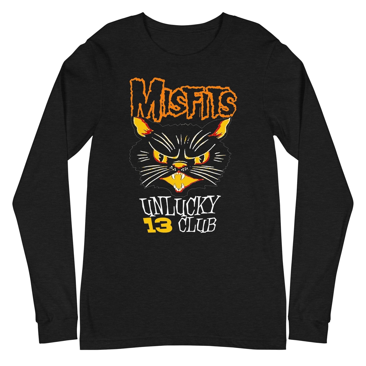Misfits - Unlucky 13 Club Long Sleeve T-Shirt Black