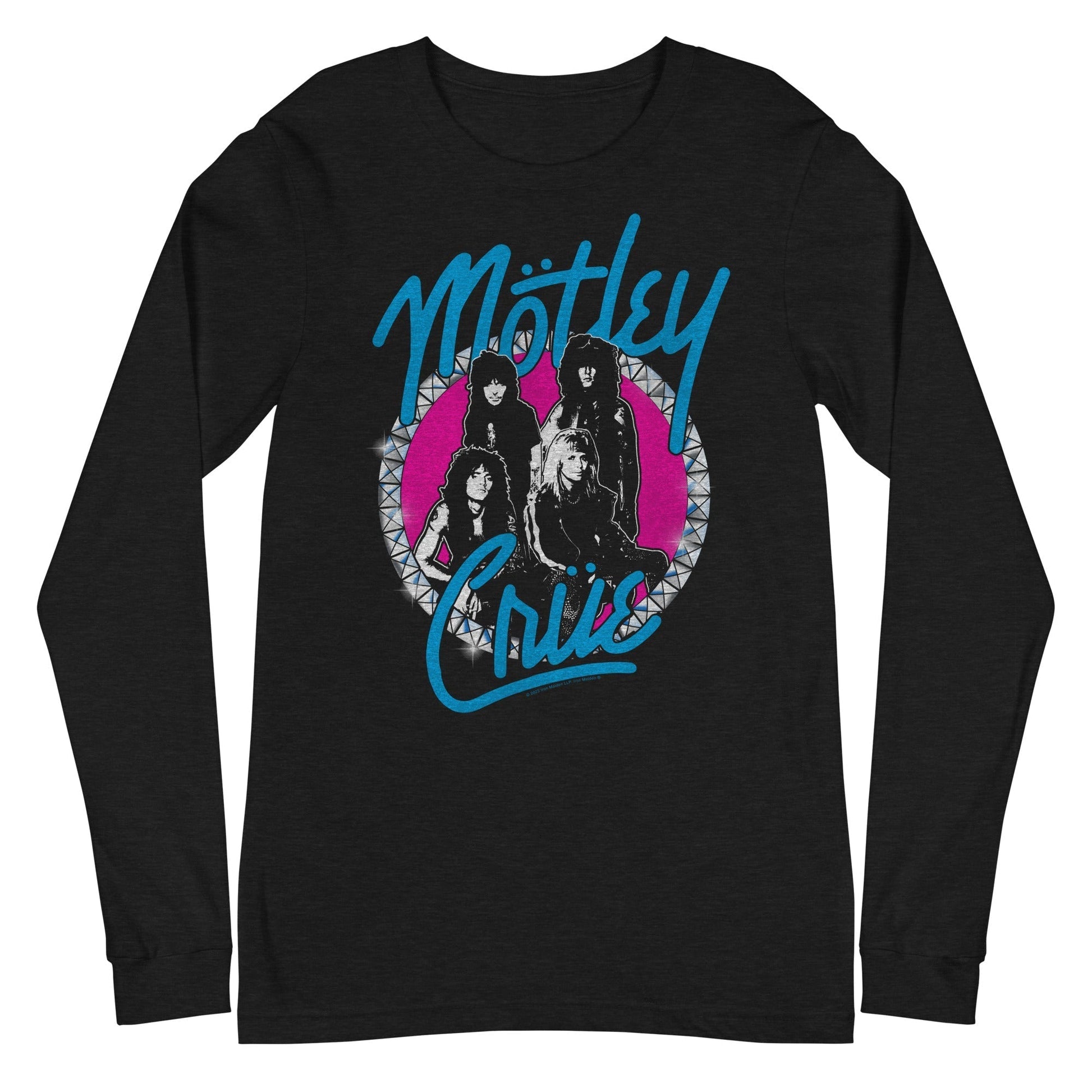 Motley Crue - 80s Hair Long Sleeve T-Shirt Black