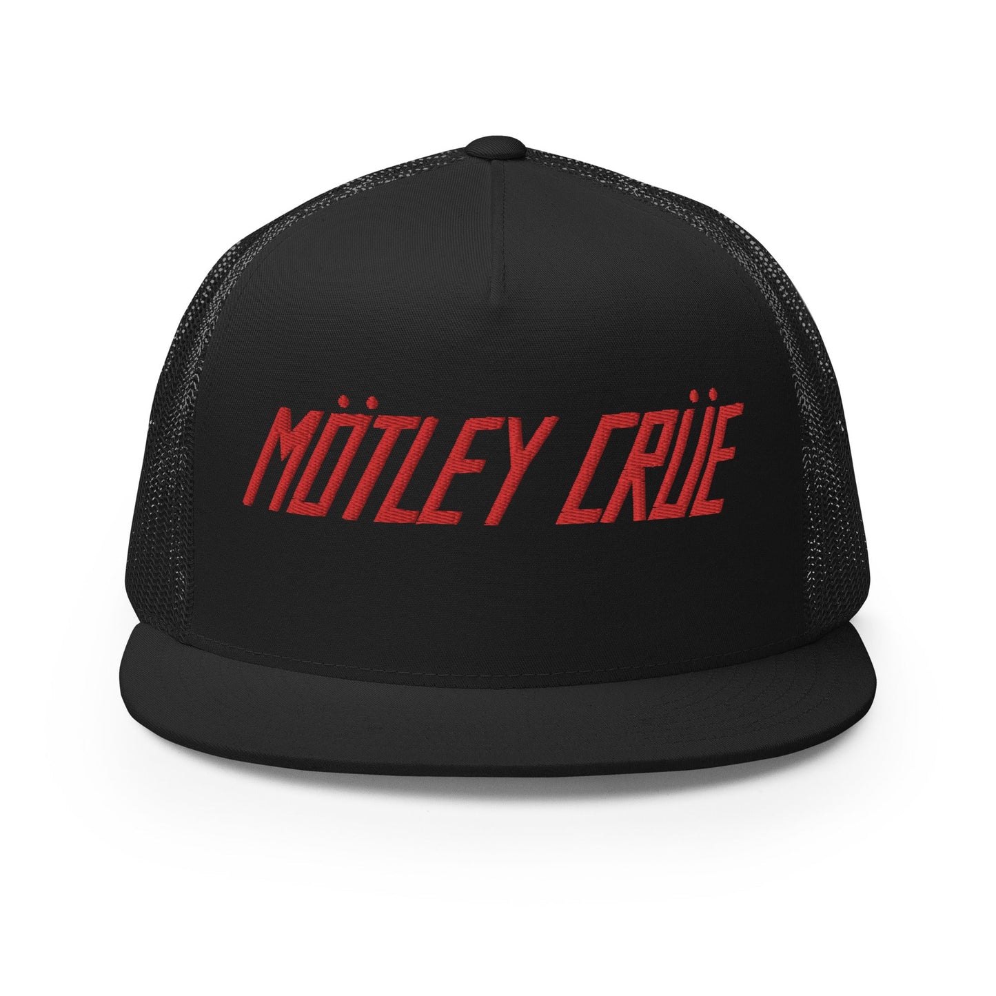 Motley Crue Classic Logo Embroidered Trucker Hat