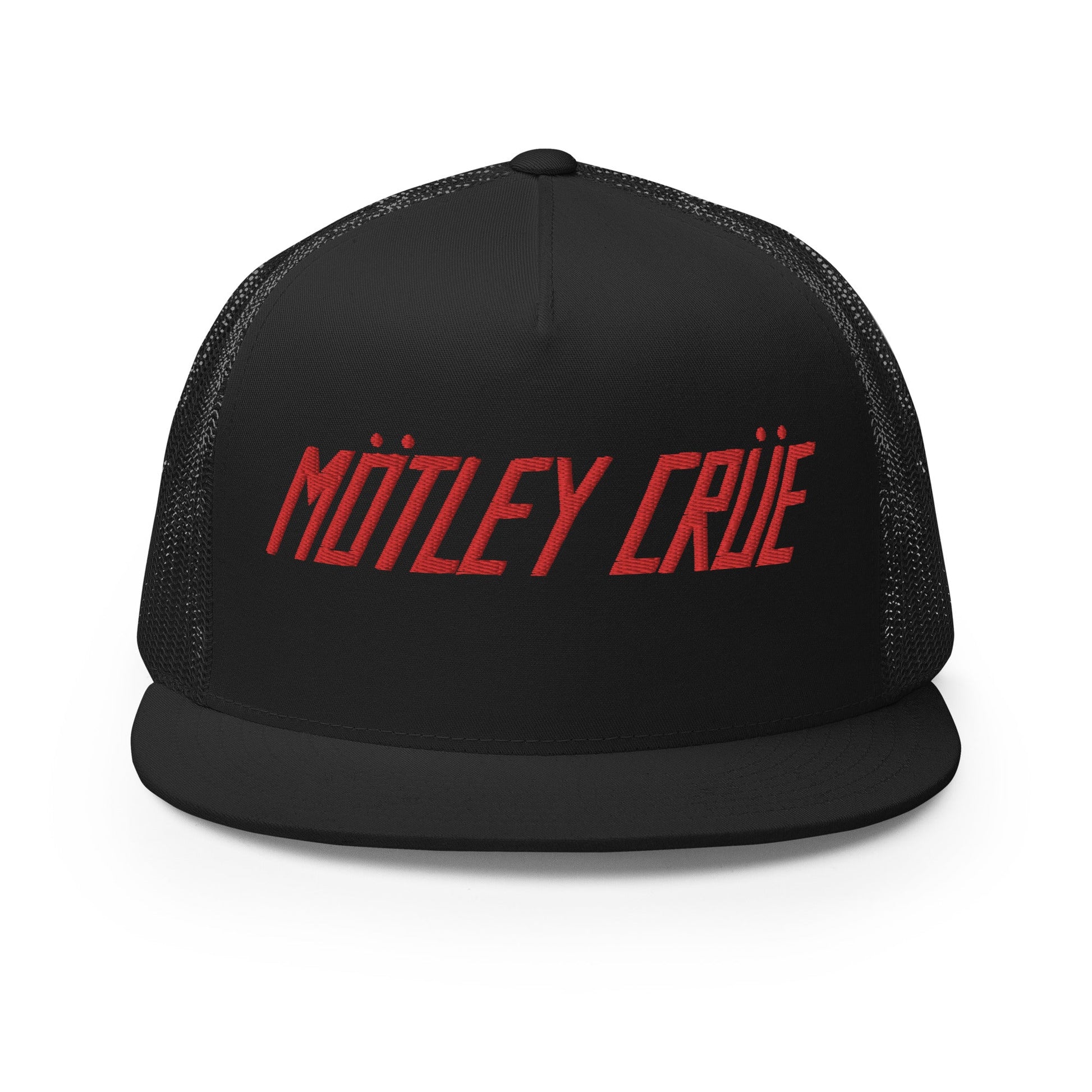 Motley Crue Classic Logo Embroidered Trucker Hat