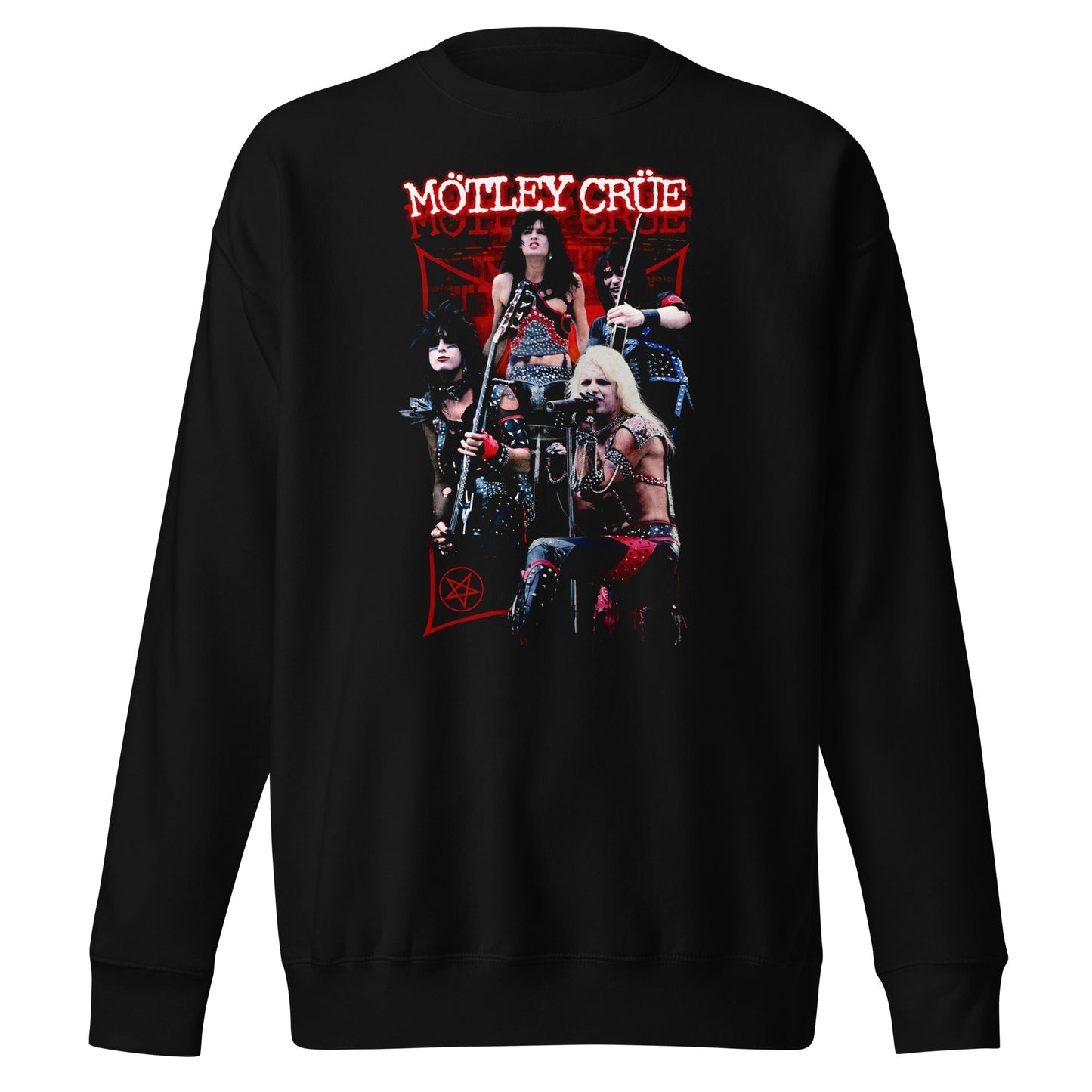 Motley Crue - Live Sweatshirt Black