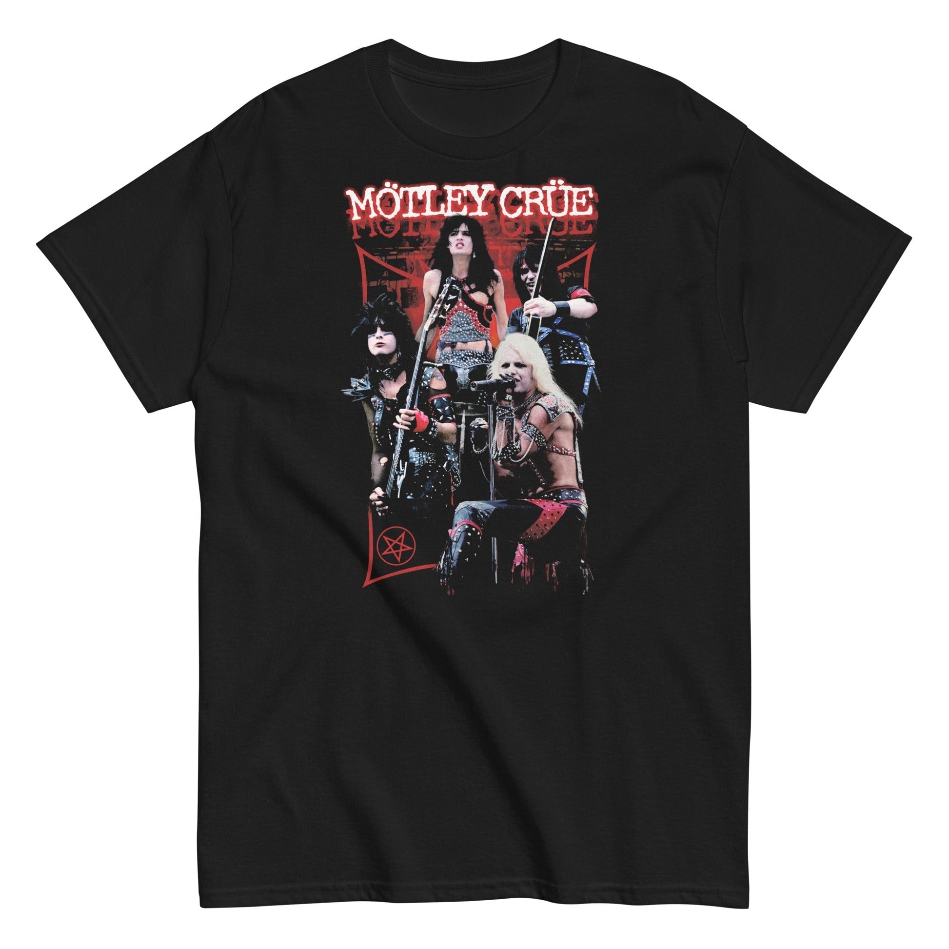 Motley Crue - Live T-Shirt Black