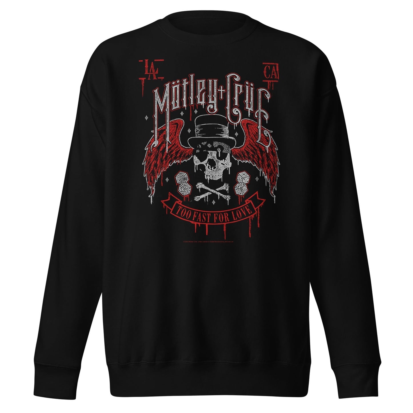 Motley Crue - Los Angeles Sweatshirt Black