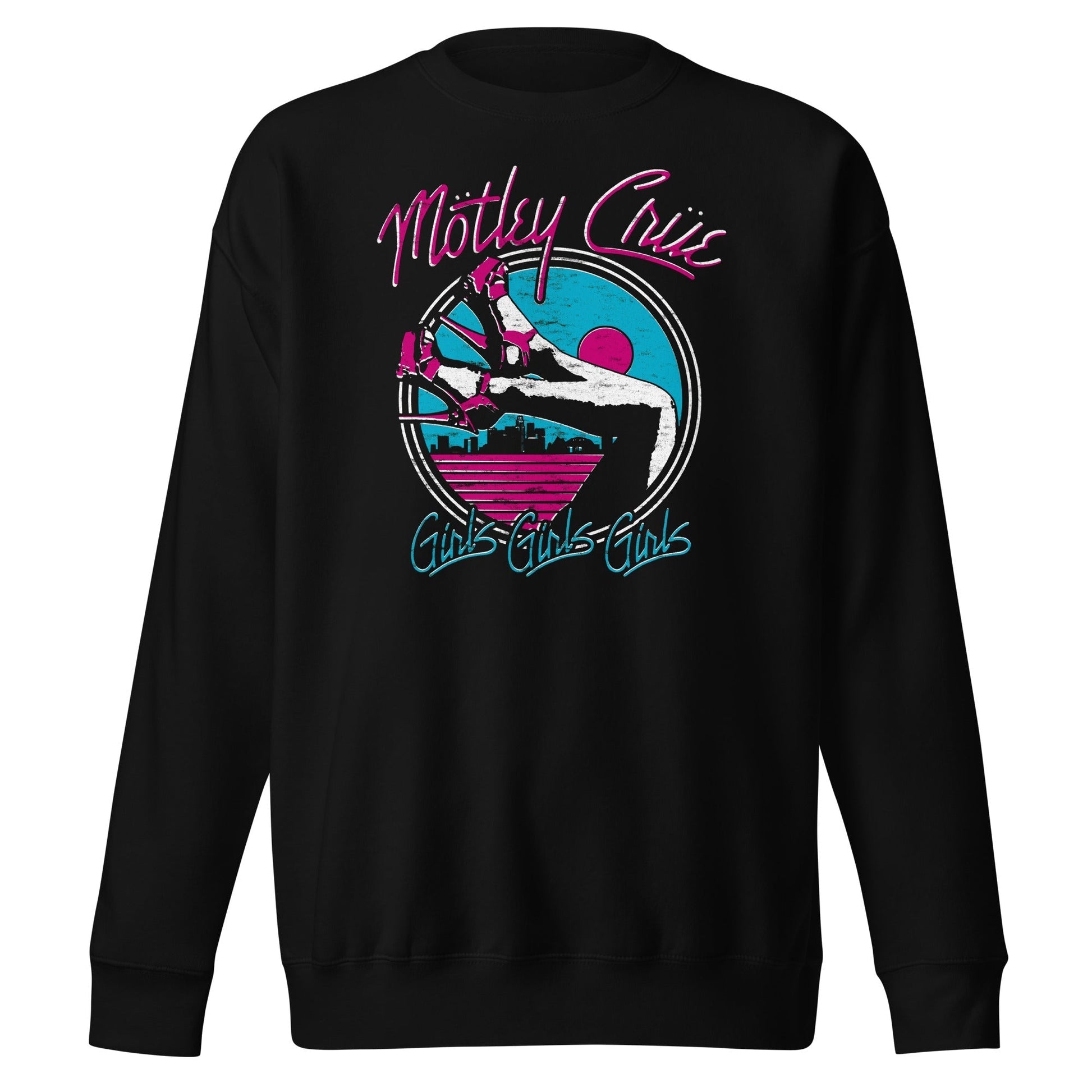 Motley Crue - Miami Girls Sweatshirt Black