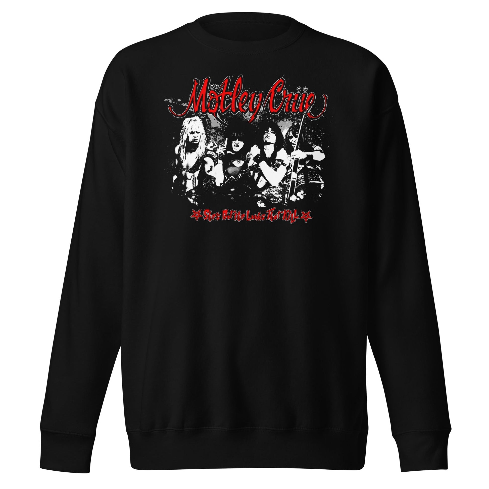Motley Crue - She's Got the Looks Sweatshirt Black