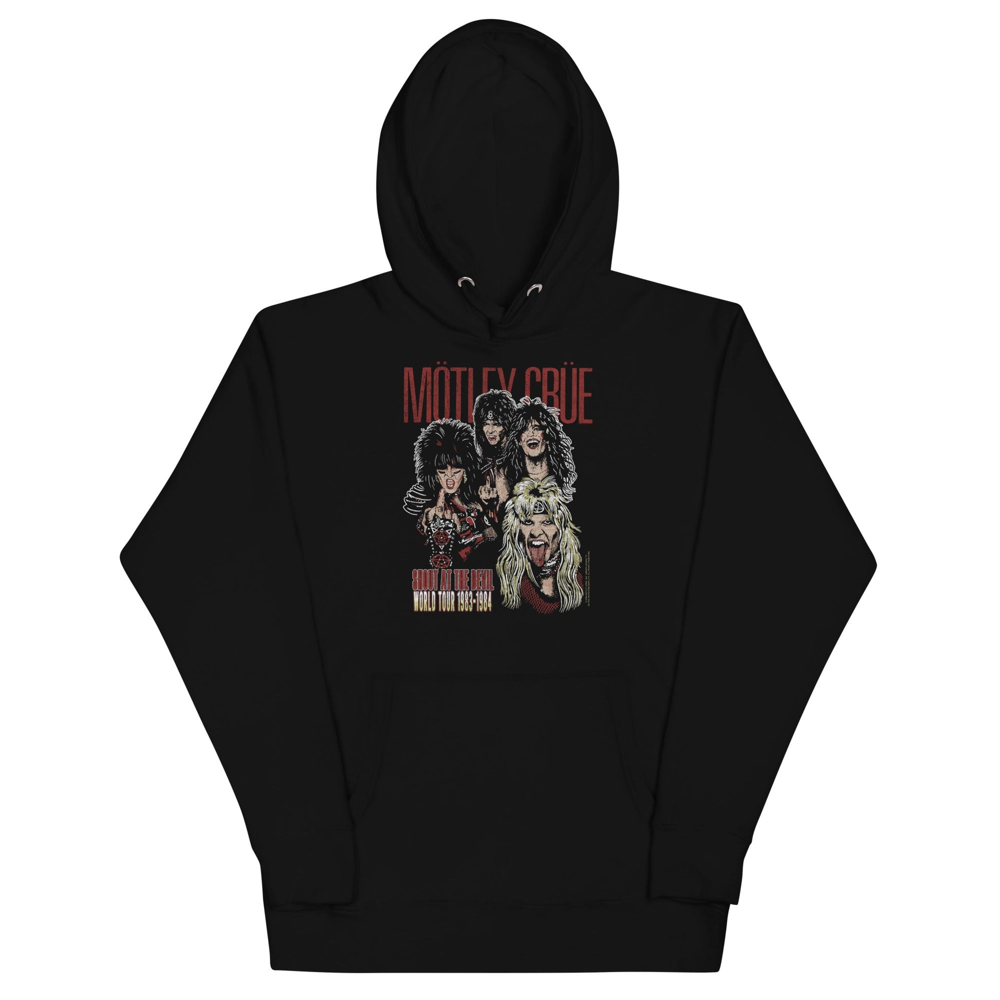 Motley Crue - Shout at the Devil Hoodie Black