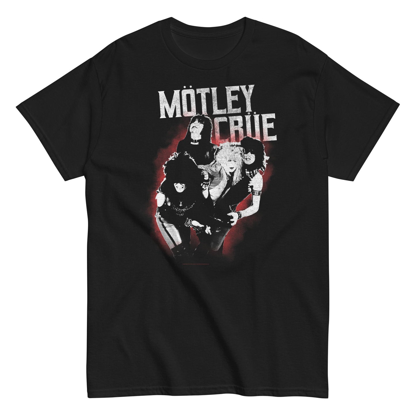 Motley Crue - Tagged T-Shirt Black