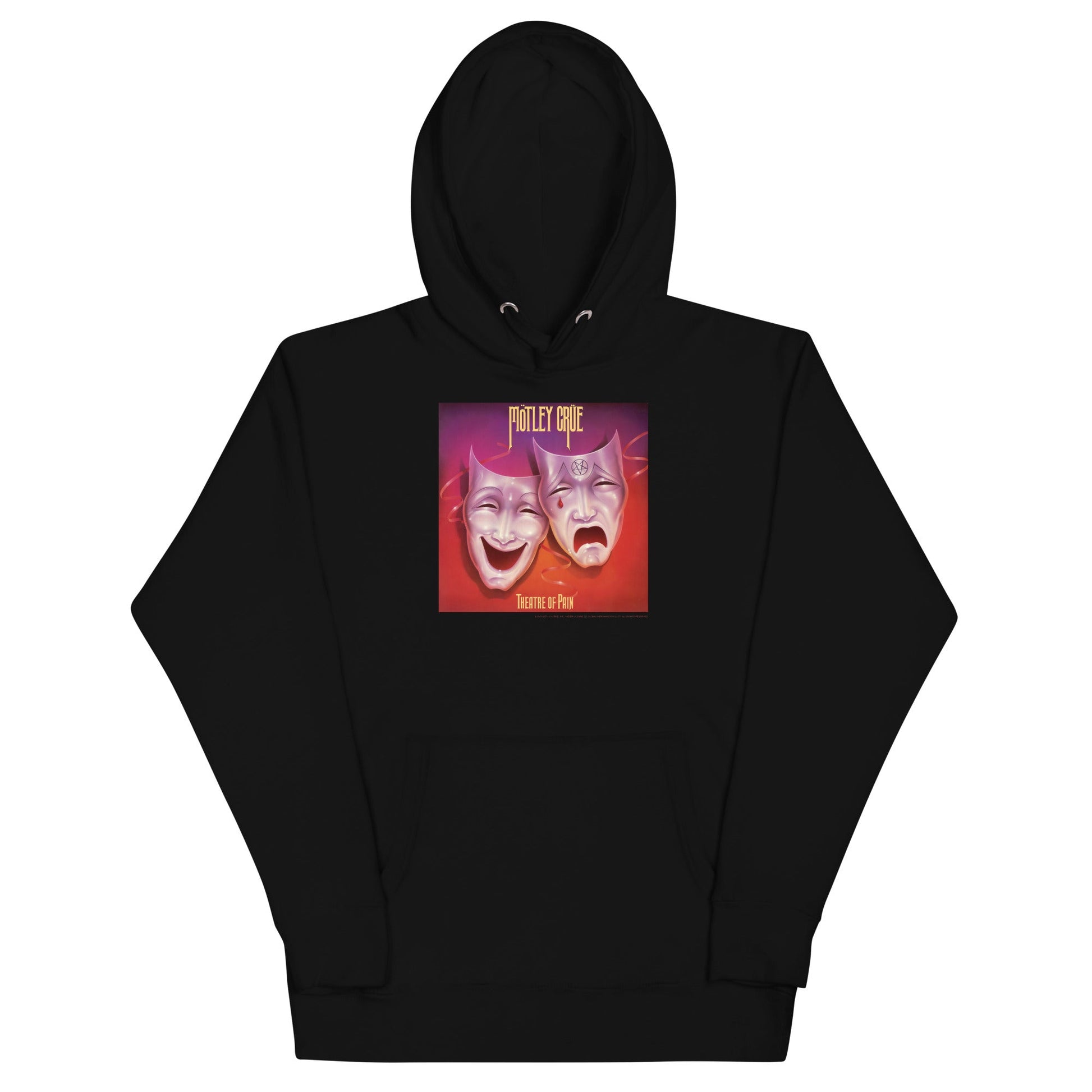Motley Crue - Theatre of Pain Cover Hoodie Black