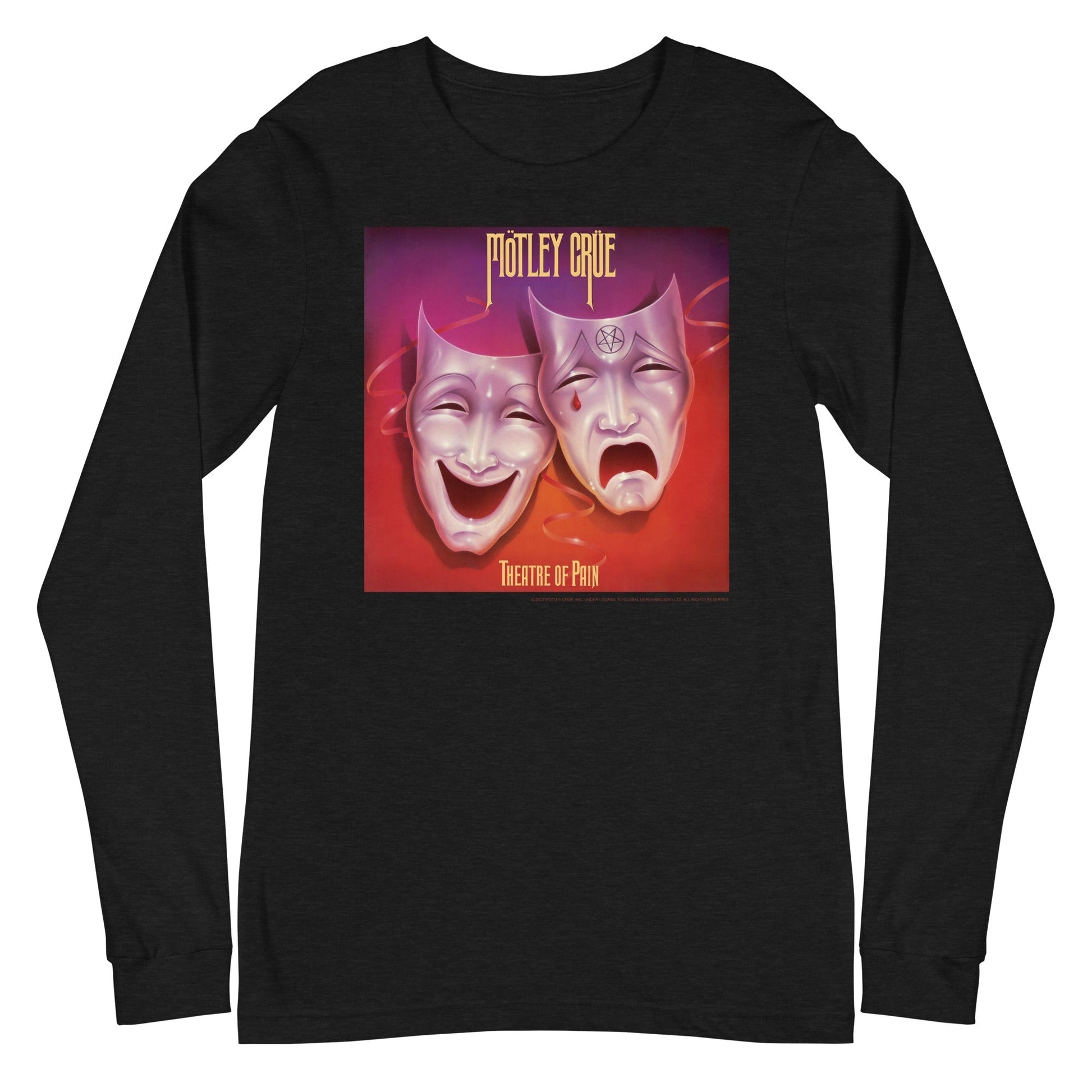 Motley Crue - Theatre of Pain Cover Long Sleeve T-Shirt Black