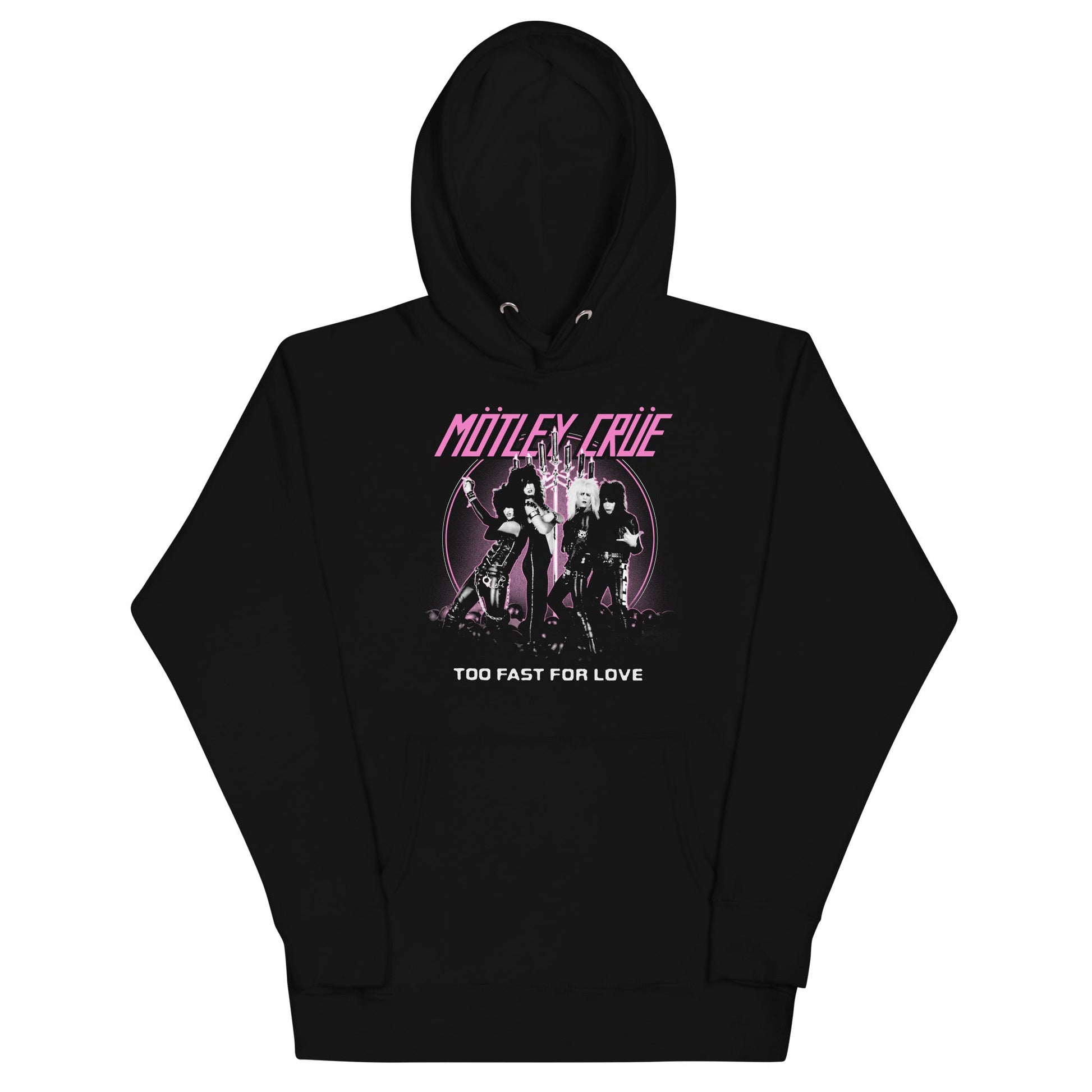 Motley Crue - Too Fast for Love Hoodie Black