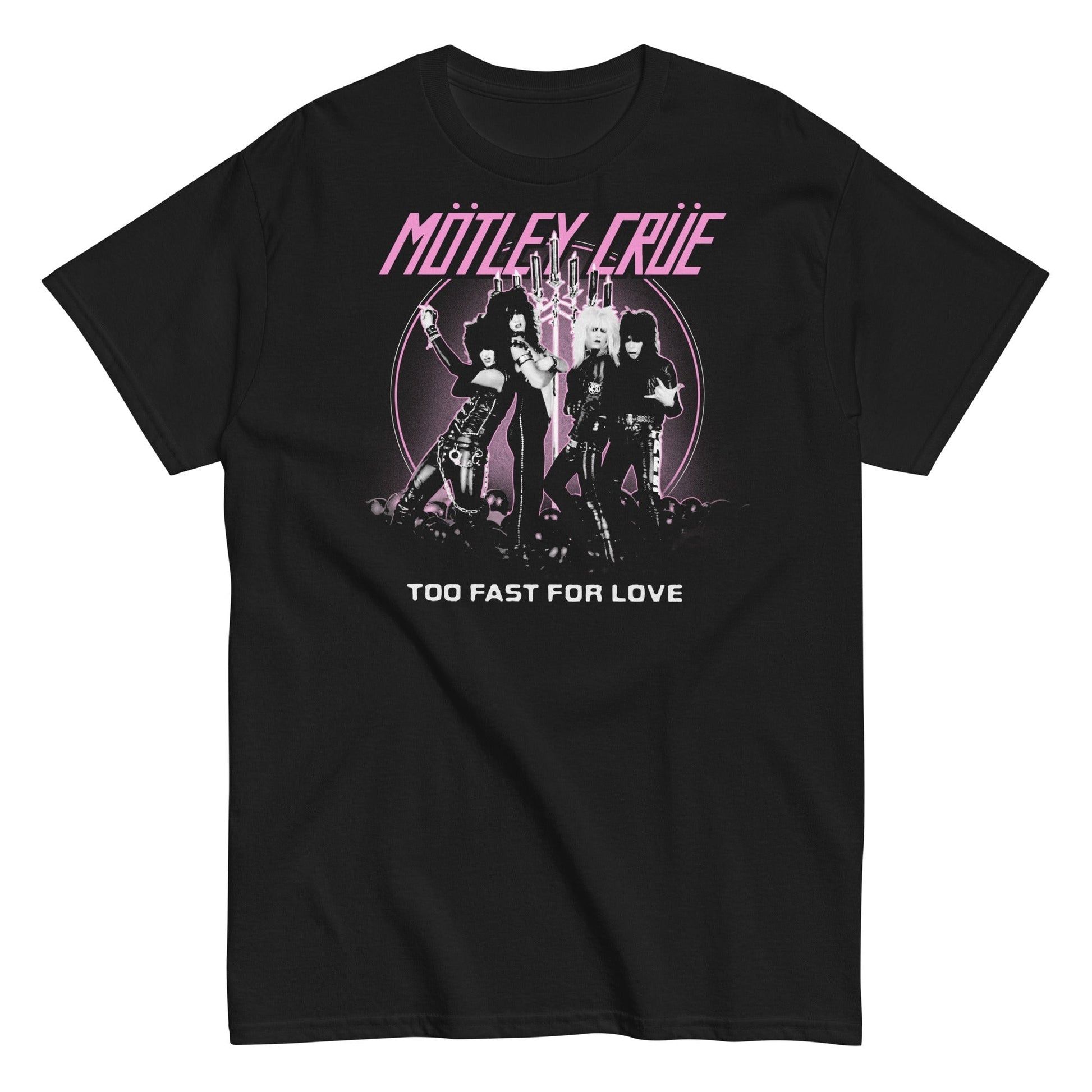 Motley Crue - Too Fast for Love T-Shirt Black