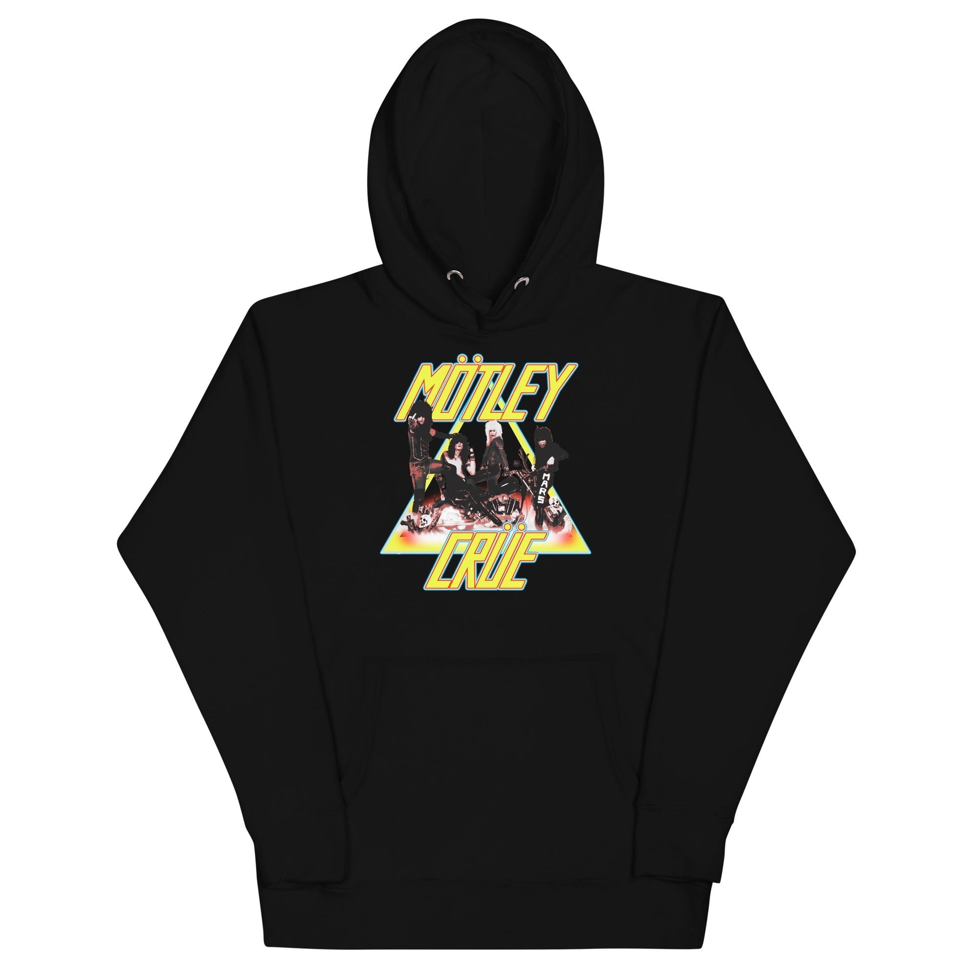 Motley Crue - Triangle Logo Hoodie Black