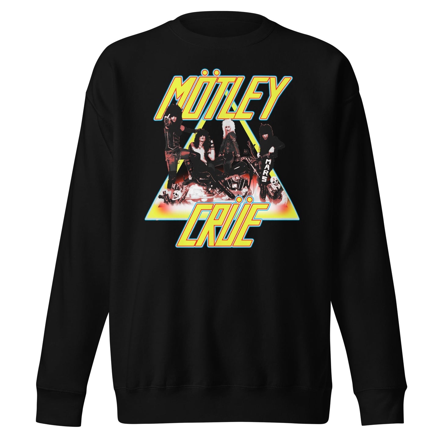 Motley Crue - Triangle Logo Sweatshirt Black