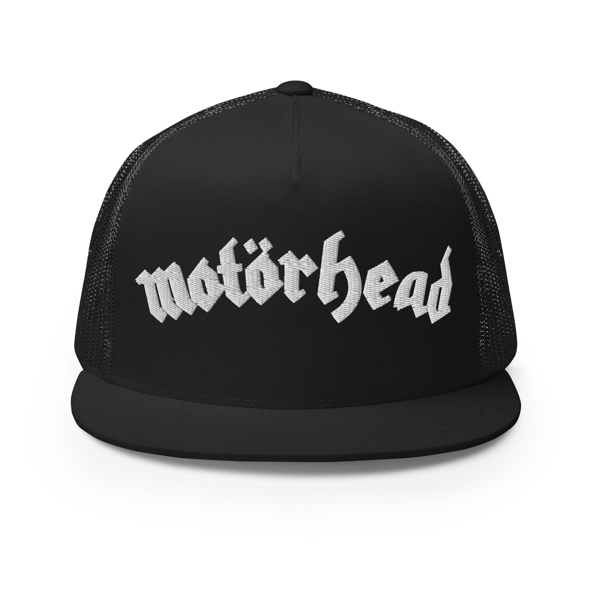 Motorhead Arched Logo Embroidered Trucker Hat