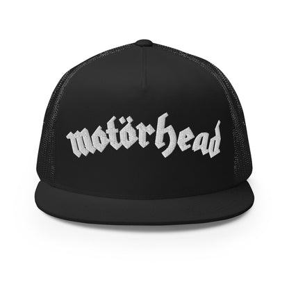 Motorhead Arched Logo Embroidered Trucker Hat