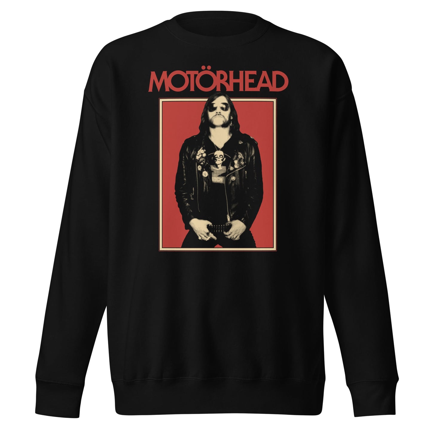 Motorhead - Leather Stare Sweatshirt Black