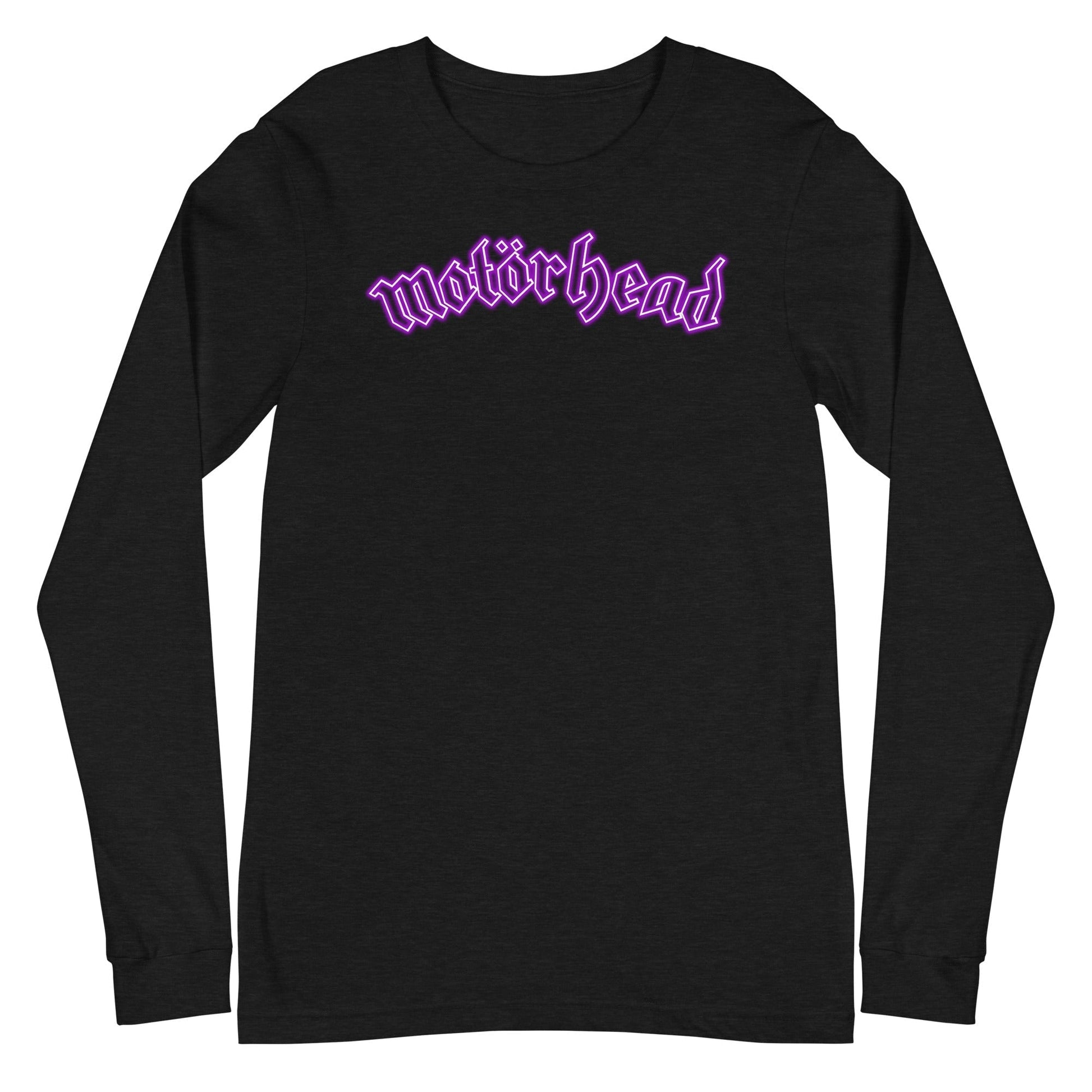 Motorhead - Neon Pink Moon Long Sleeve T-Shirt Black