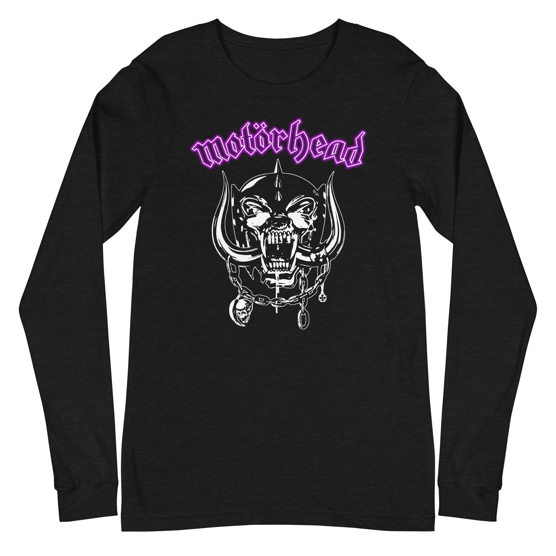 Motorhead - Pink Logo Long Sleeve T-Shirt Black