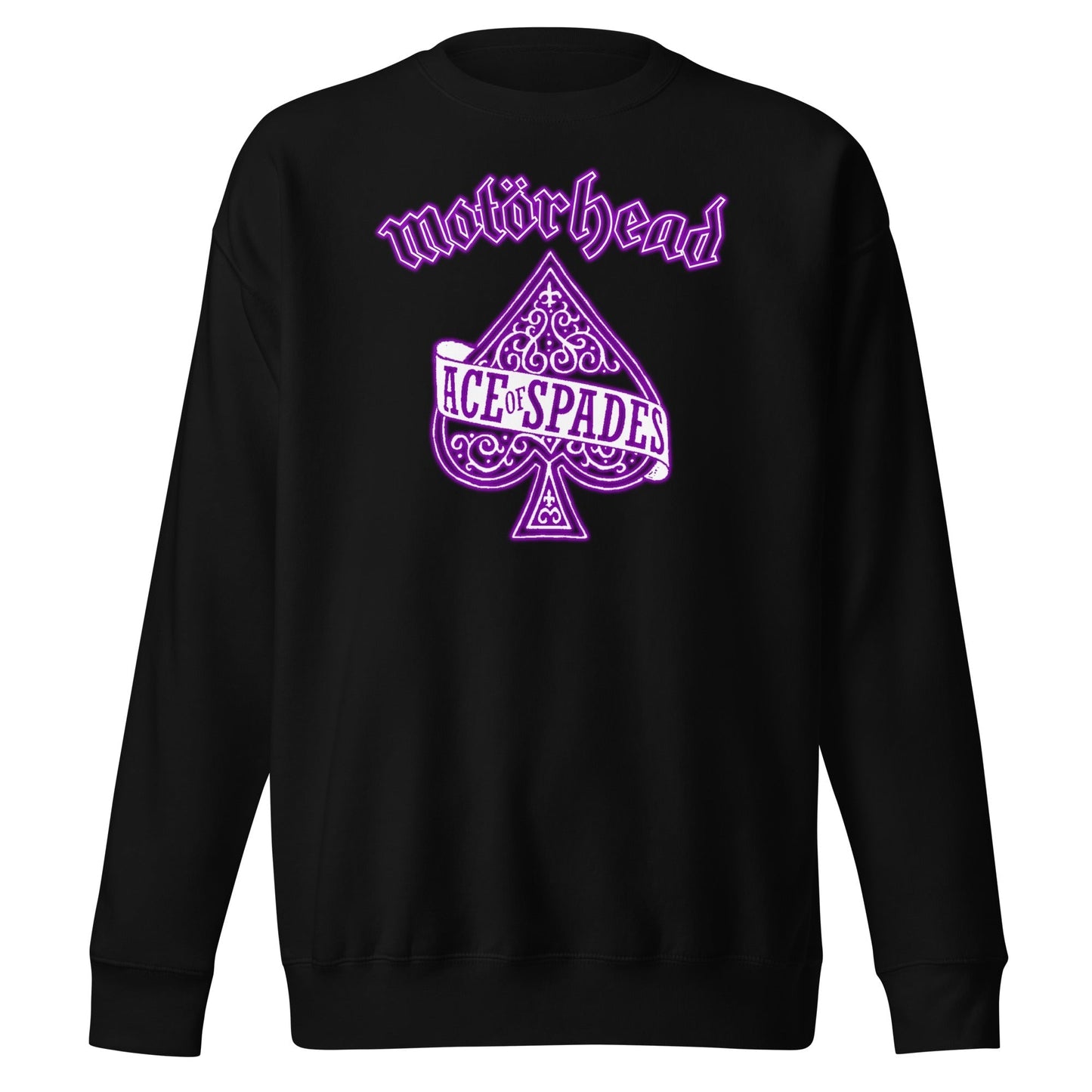 Motorhead - Purple Ace Sweatshirt Black
