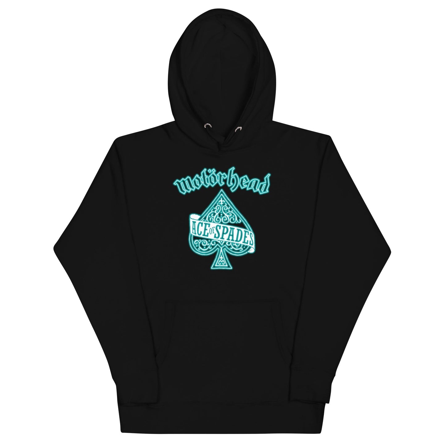 Motorhead - Teal Ace Hoodie Black