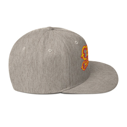 Ozzy Osborne Grey Embroidered Snapback Hat