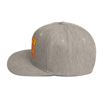 Ozzy Osborne Grey Embroidered Snapback Hat