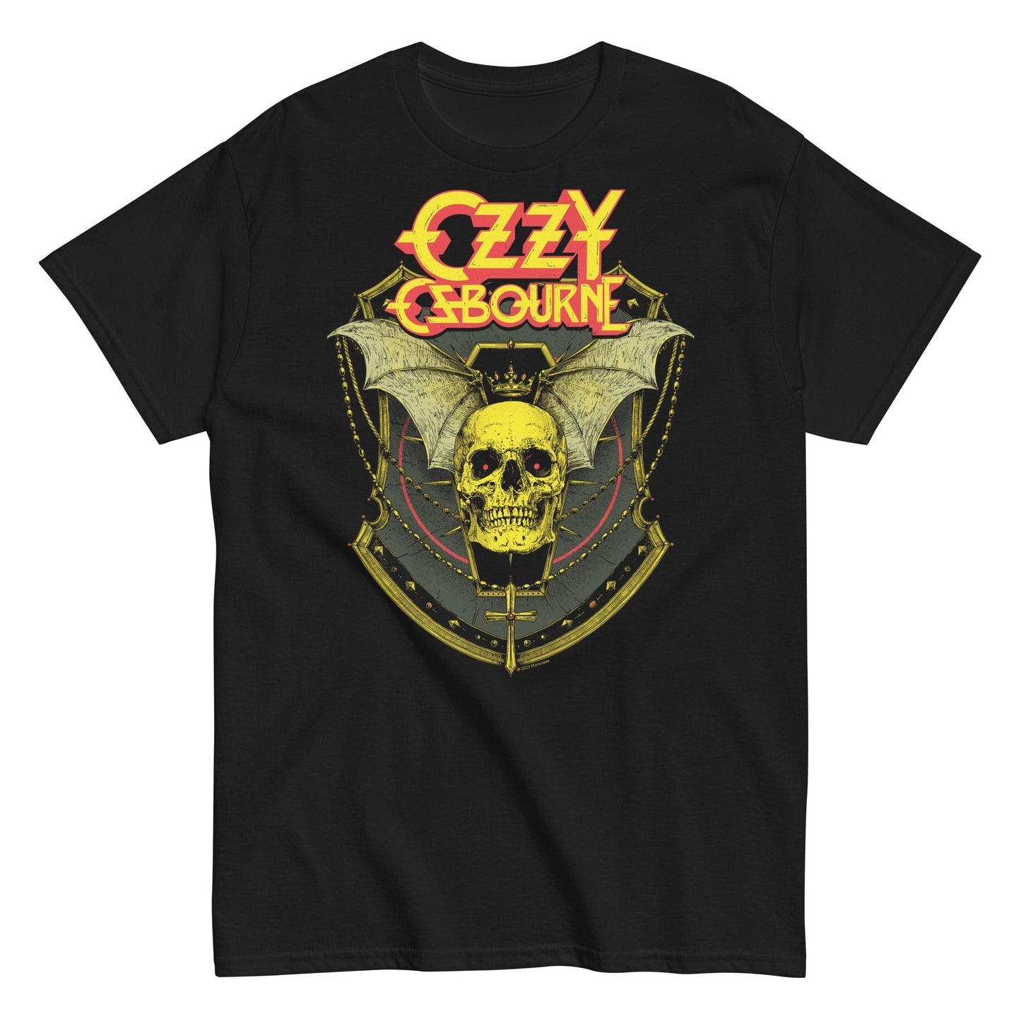 Ozzy Osbourne - Bat Skull T-Shirt Black