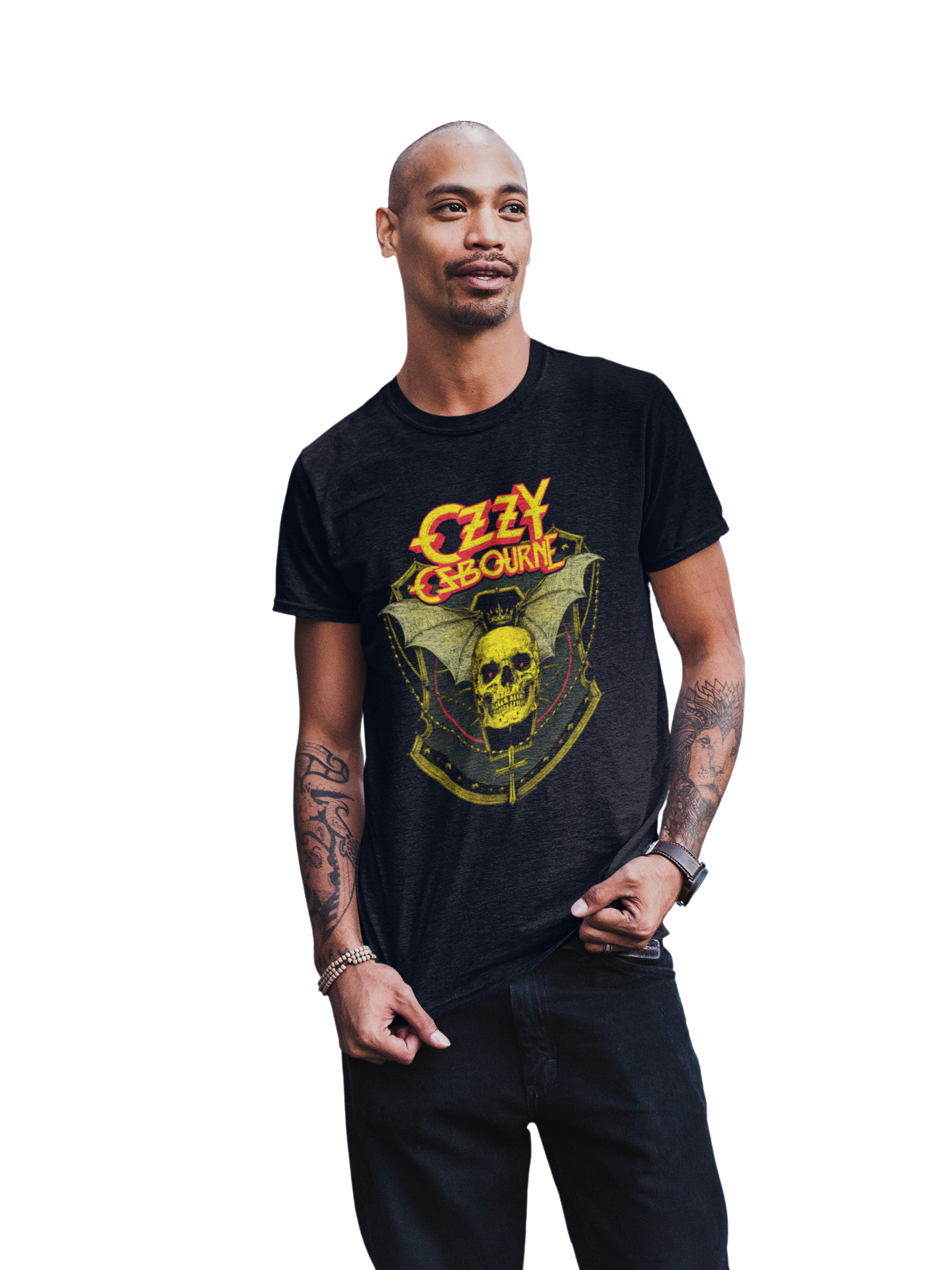 Ozzy Osbourne - Bat Skull T-Shirt Black