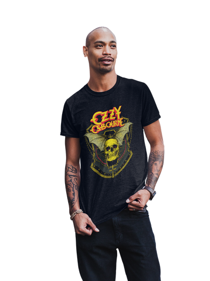 Ozzy Osbourne - Bat Skull T-Shirt Black