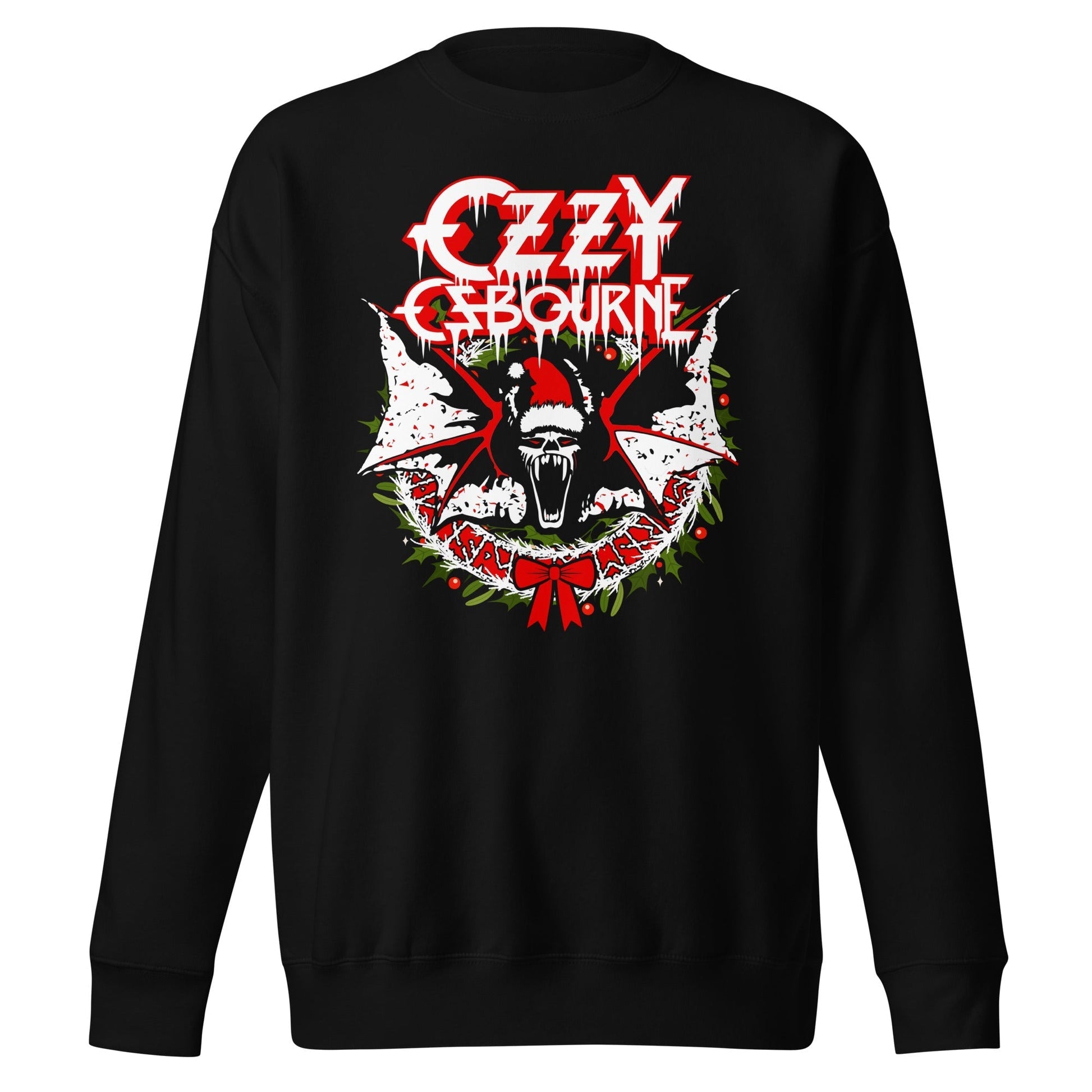 Ozzy Osbourne - Christmas Sweatshirt Black