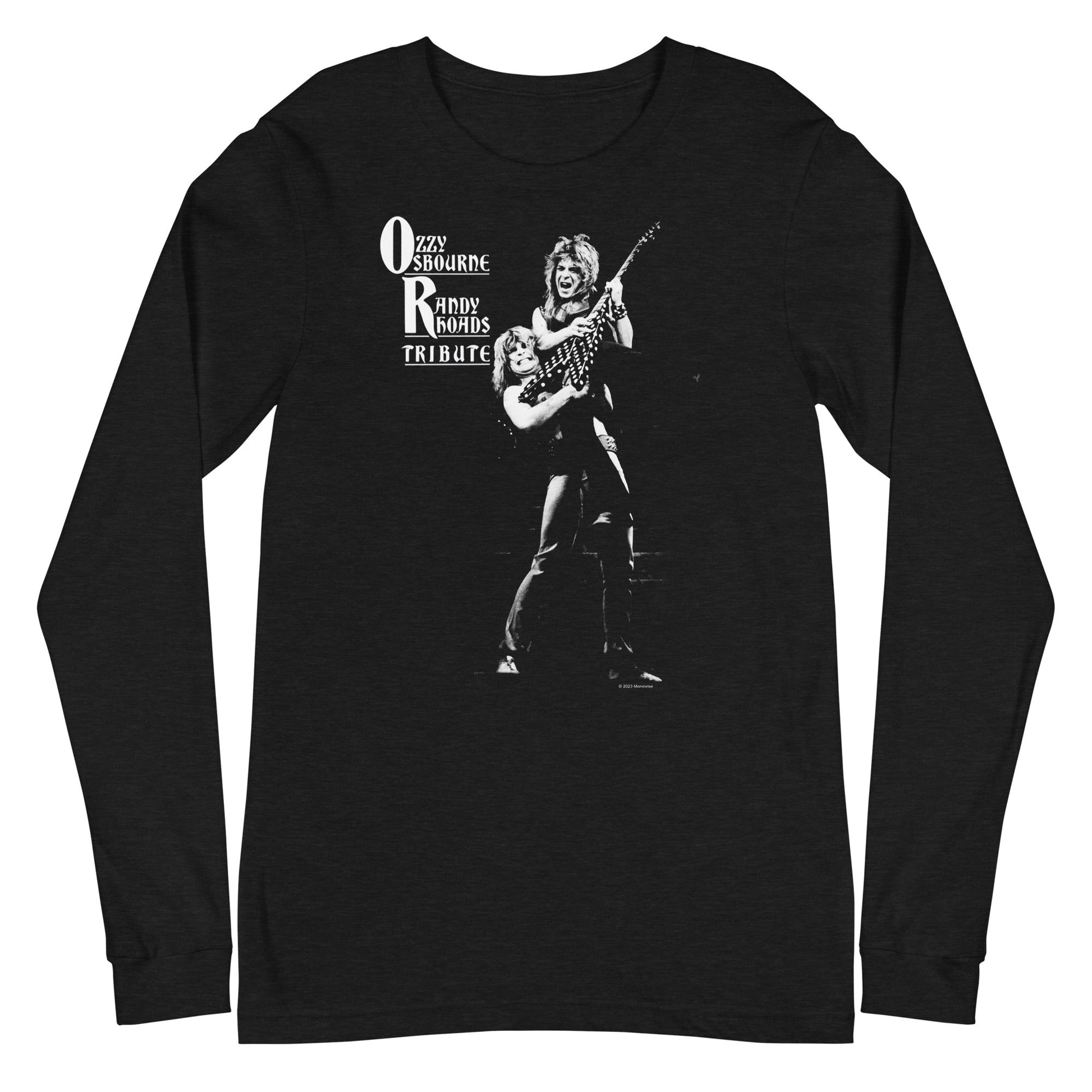 Ozzy Osbourne - Guitar Long Sleeve T-Shirt Black