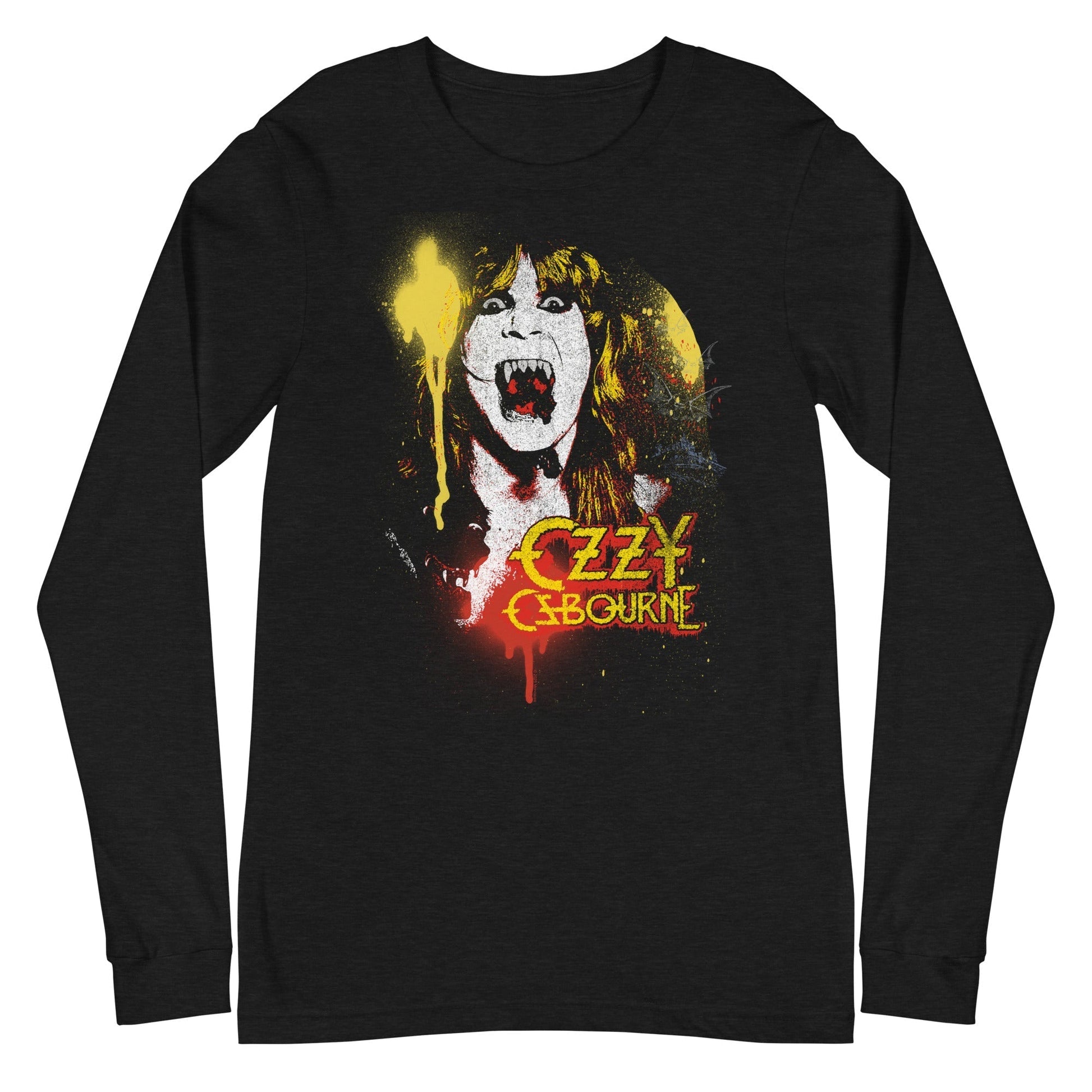 Ozzy Osbourne - Screaming Long Sleeve T-Shirt Black