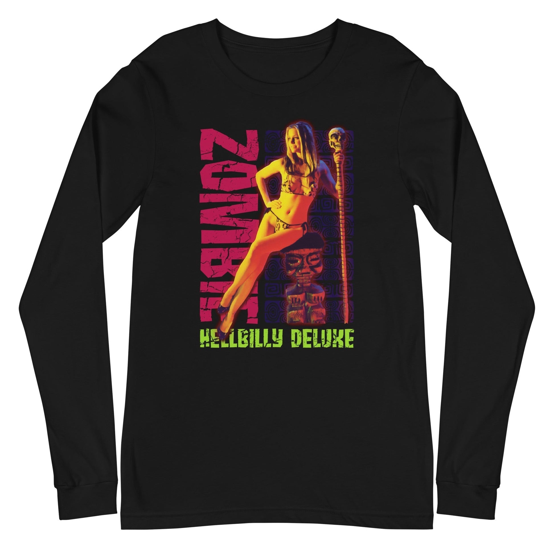 Rob Zombie - Bikini Long Sleeve T-Shirt Black