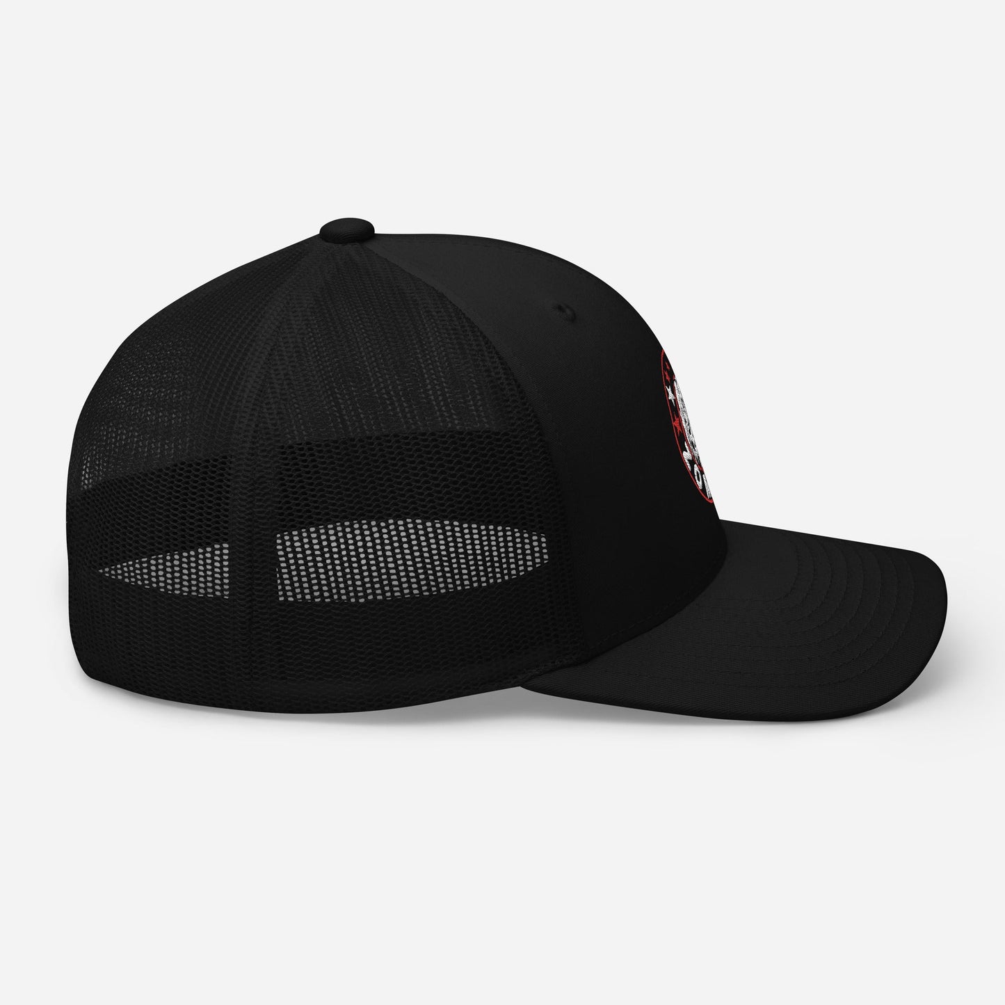 Rob Zombie Circle Logo Embroidered Trucker Hat