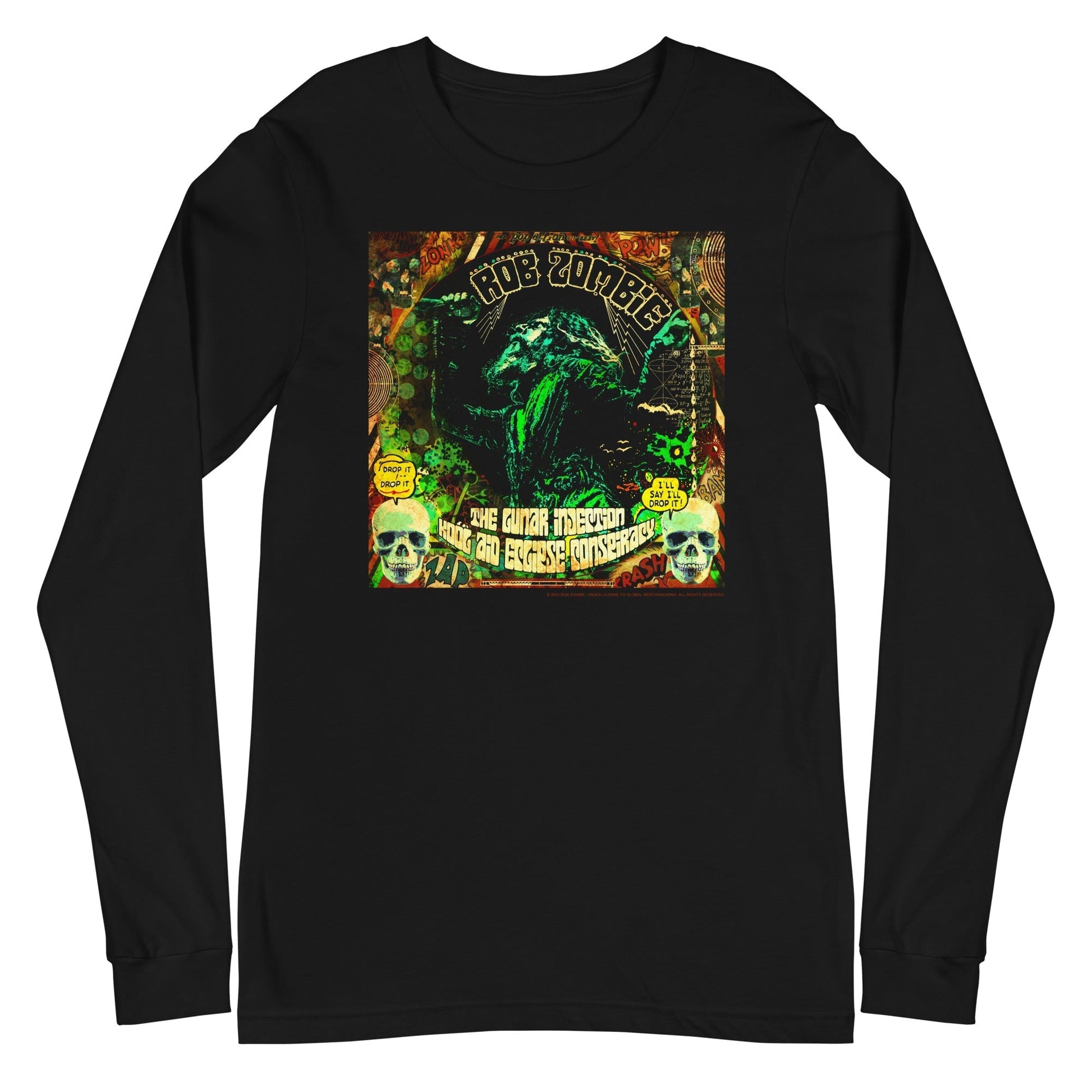 Rob Zombie - Lunar Injection Long Sleeve T-Shirt Black