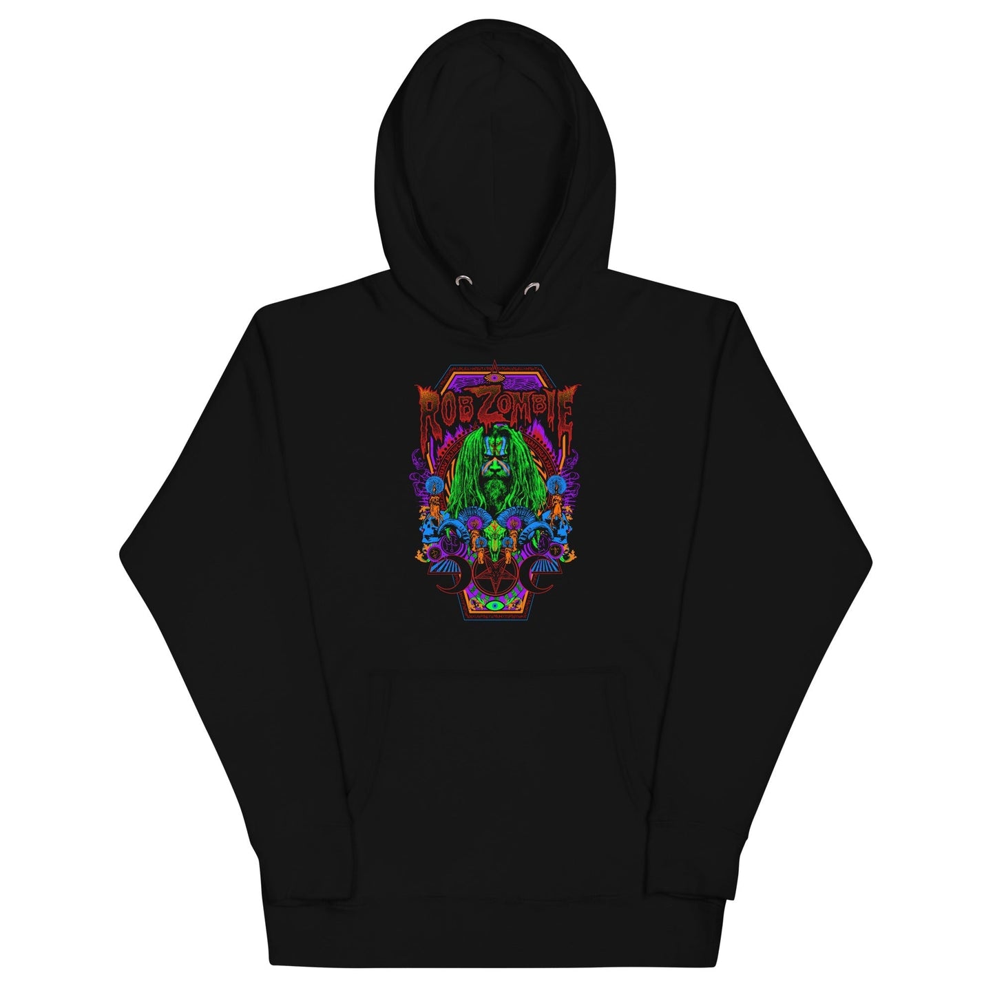 Rob Zombie - Psychedelic Hoodie Black