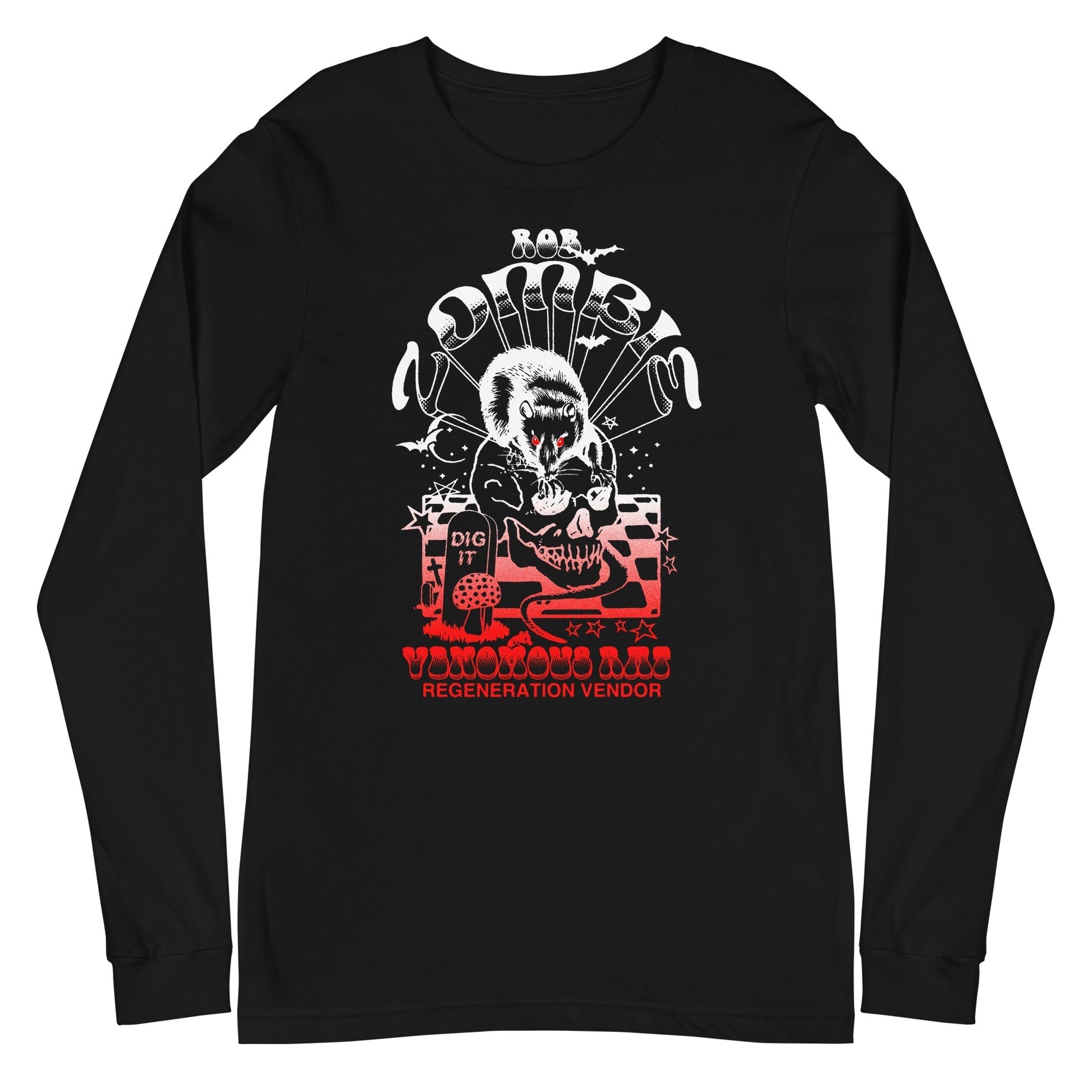 Rob Zombie - Regeneration Vendor Long Sleeve T-Shirt Black