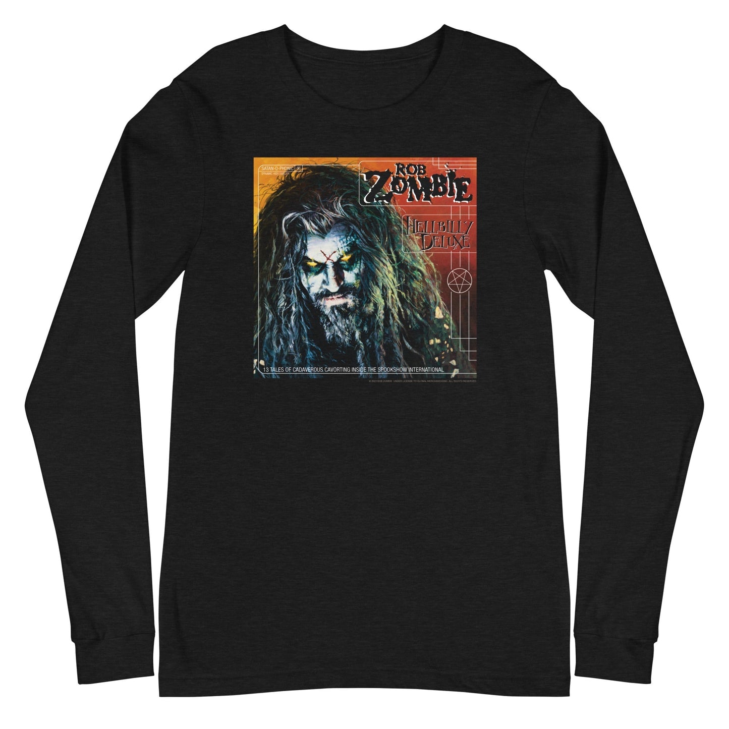 Rob Zombie - Staring Long Sleeve T-Shirt Black