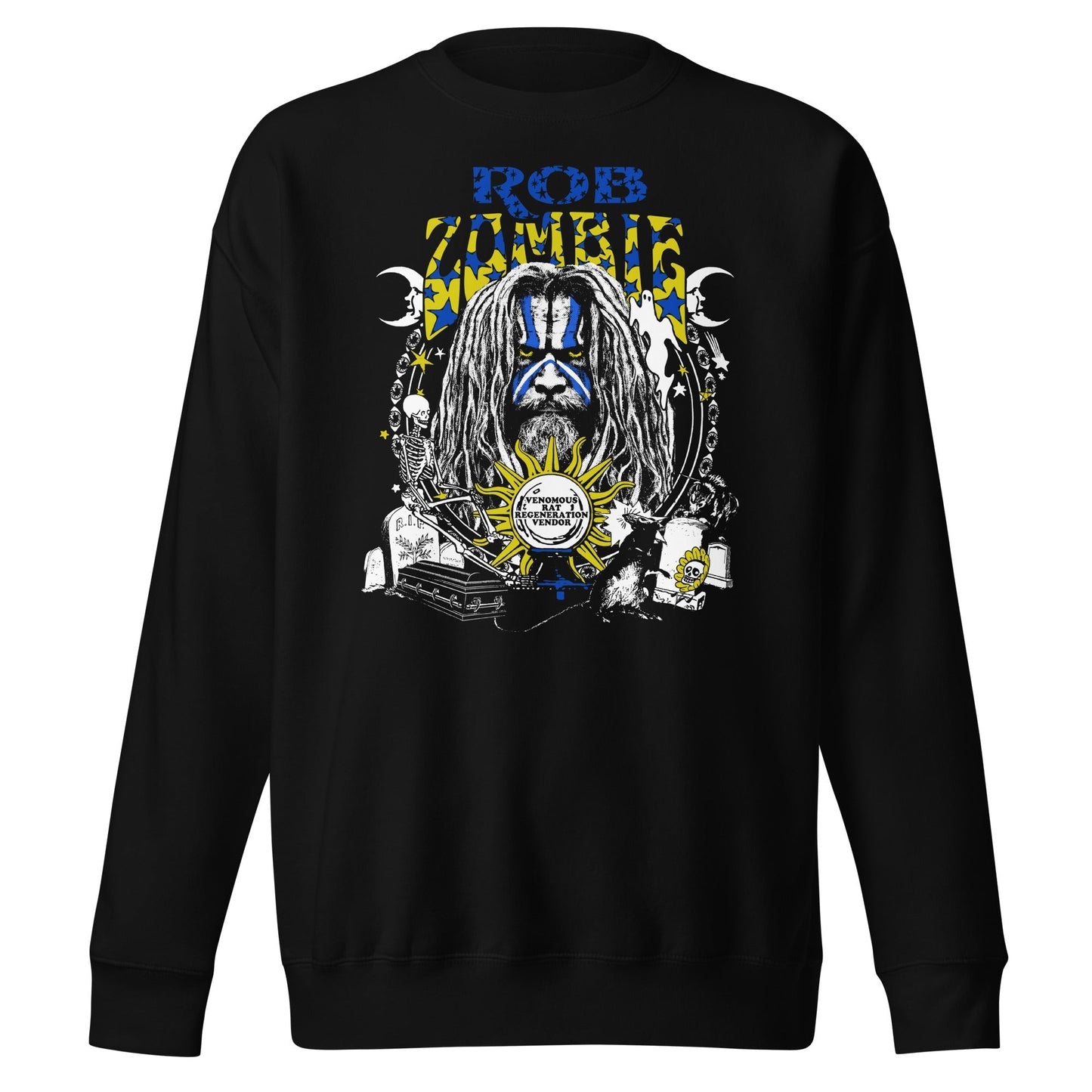 Rob Zombie - Venemous Rat Sweatshirt Black