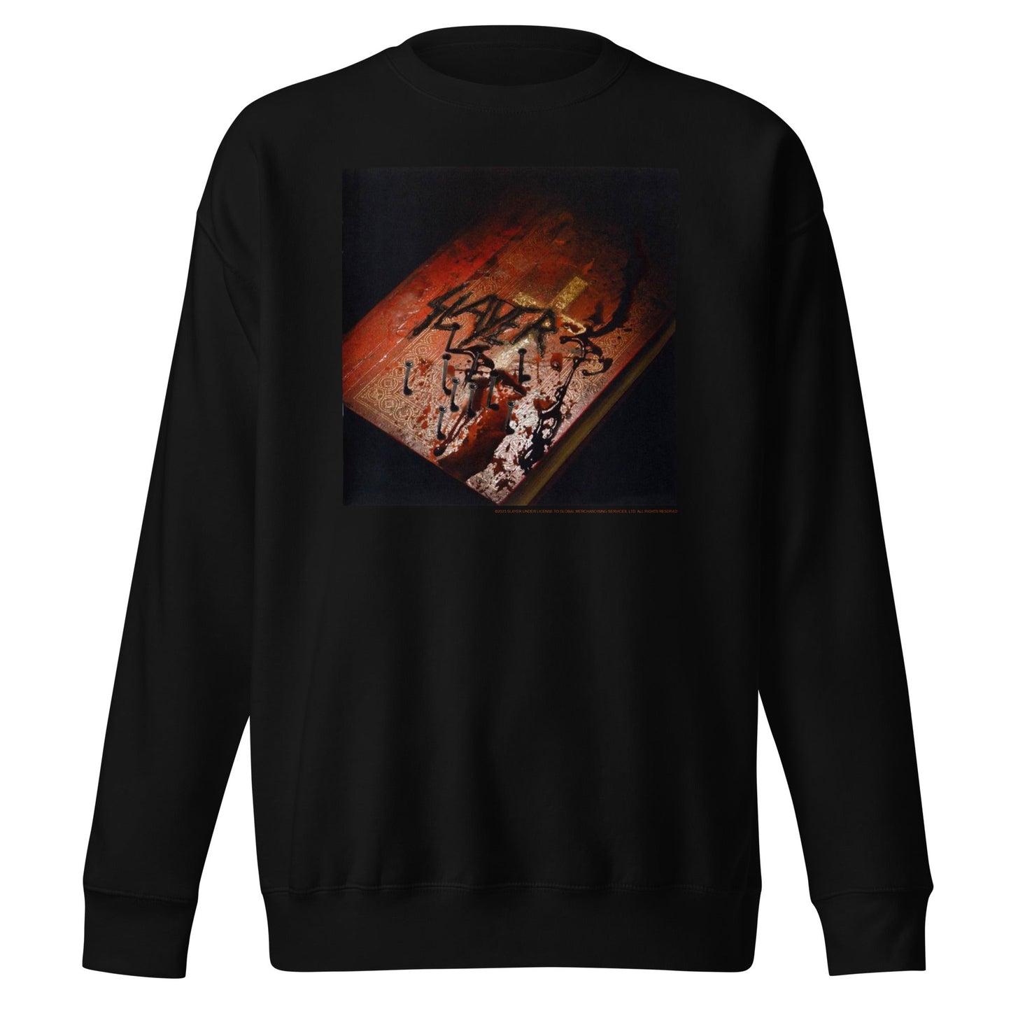 Slayer - Bible Logo Sweatshirt Black