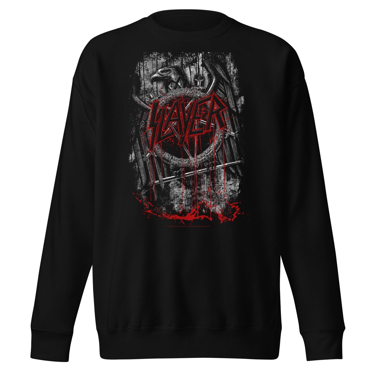 Slayer - Eagle Logo Sweatshirt Black